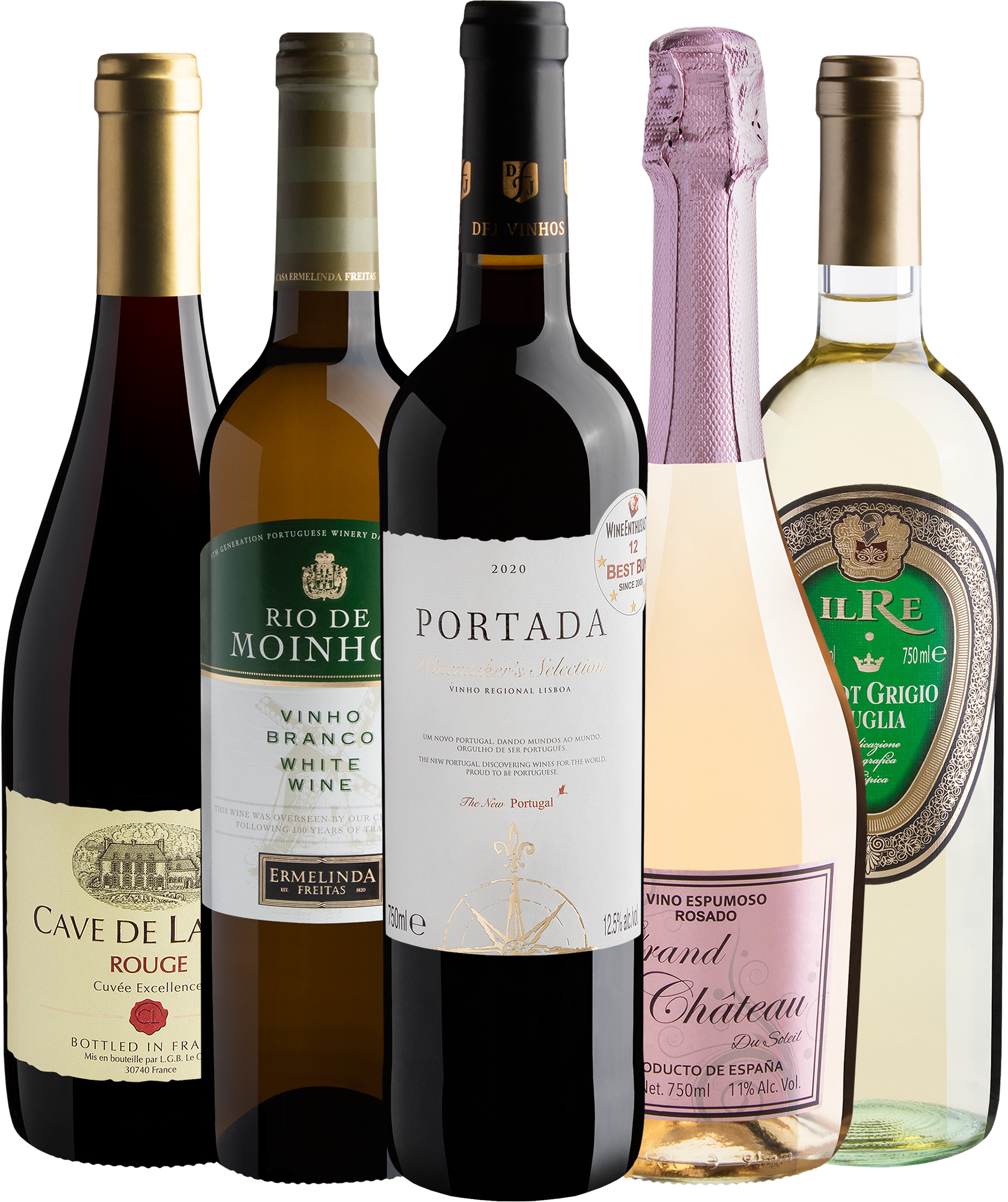 Kit 5 Vinhos Ícones da Evino