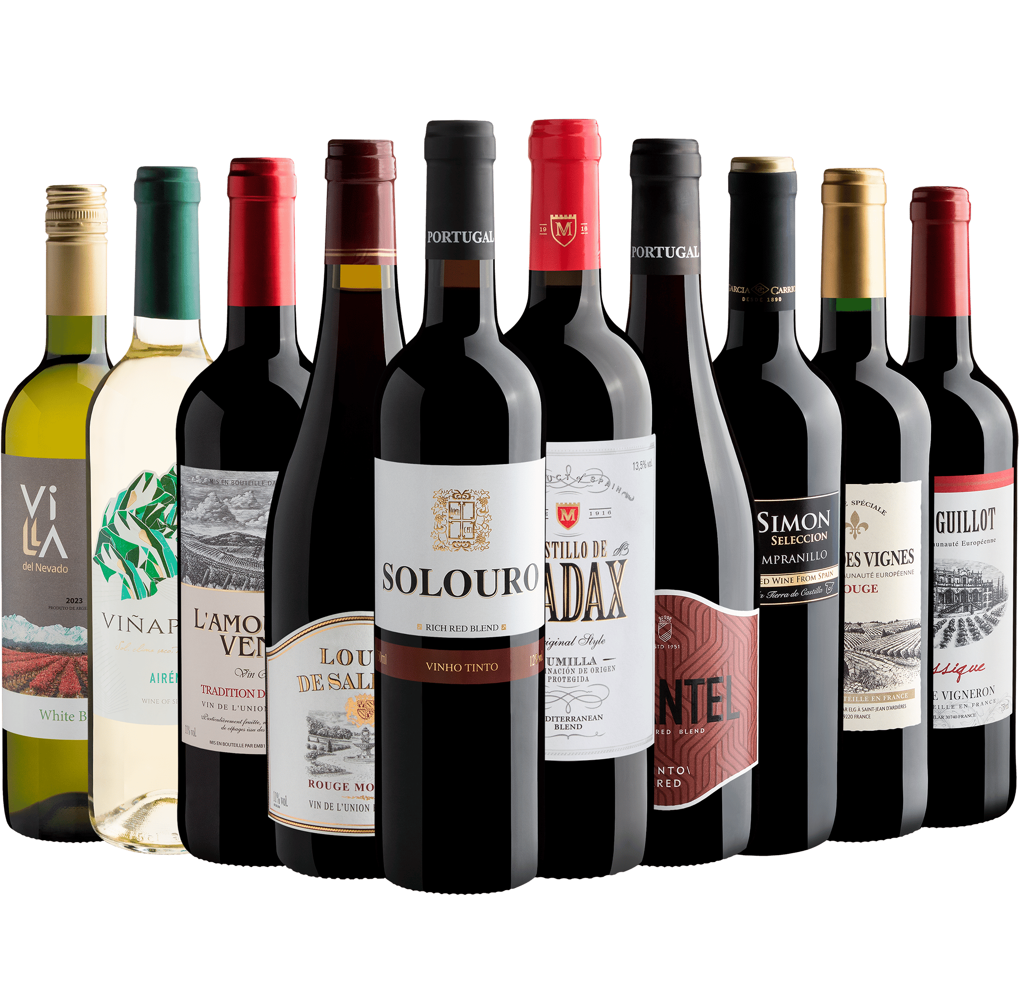 Kit Festa em Família | 10 garrafas por R$28,90 cada + Frete Grátis*