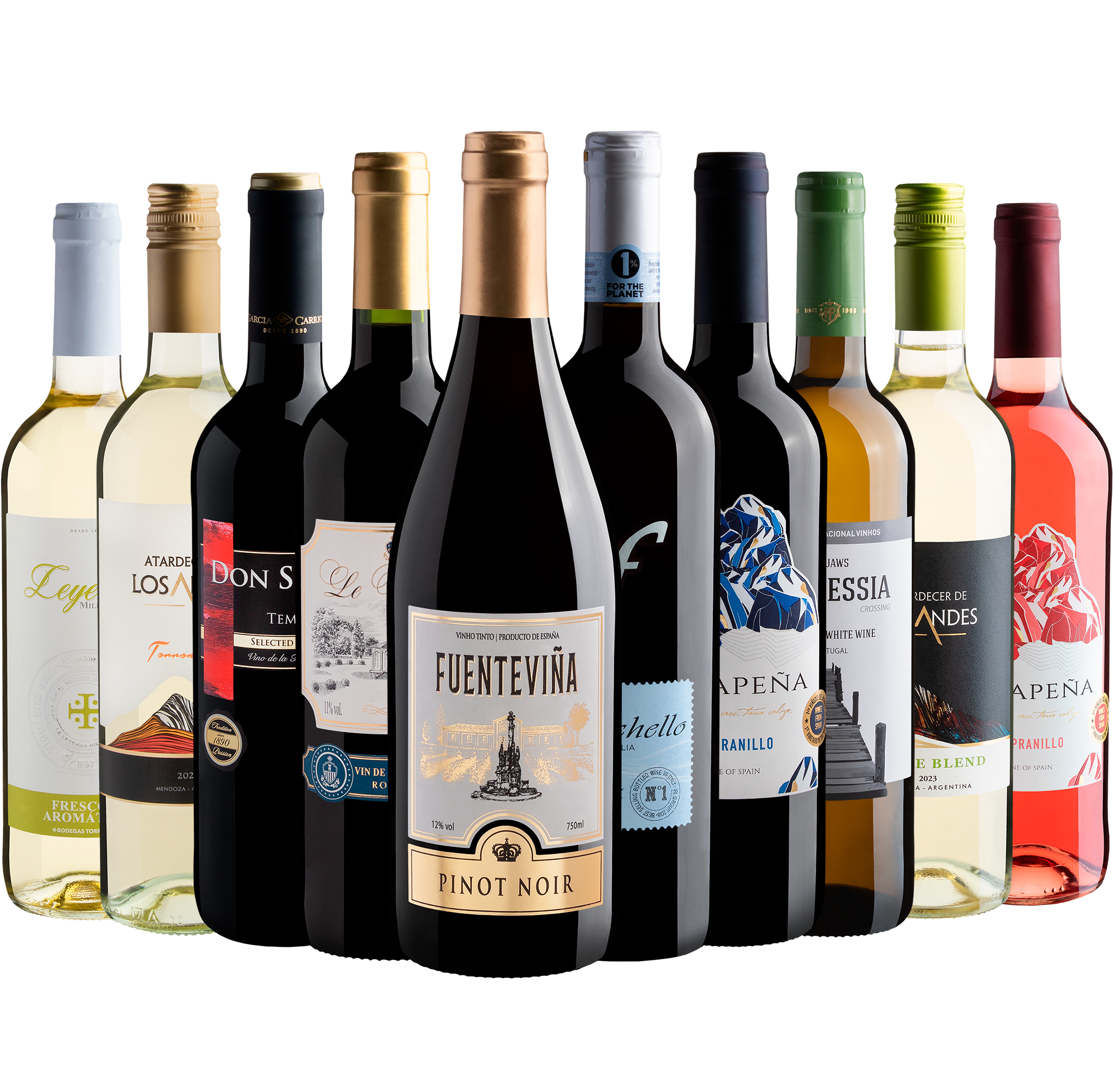 Kit Levinhos | 10 Vinhos por R$28,90 cada garrafa