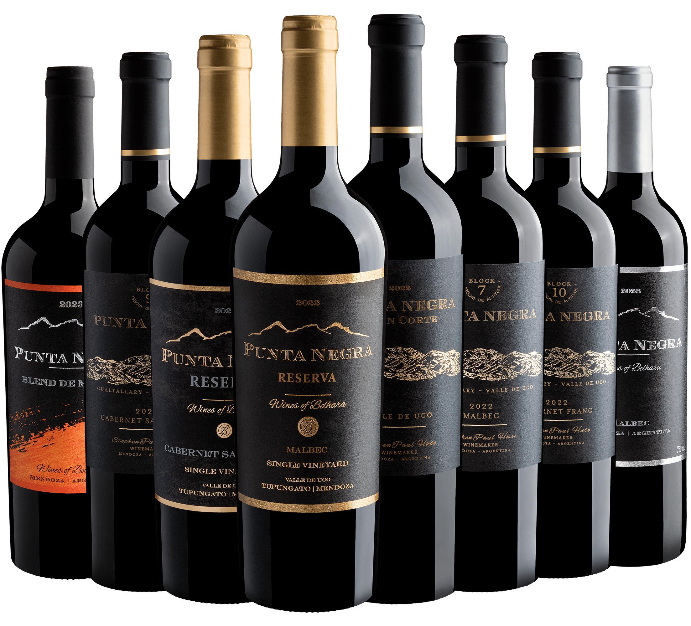 Kit Degustação Família Punta Negra: 8 garrafas por R$59,99 cada