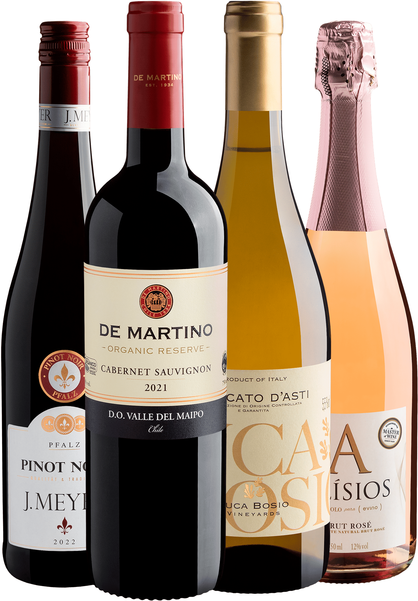 Kit 4 Vinhos para o Outono