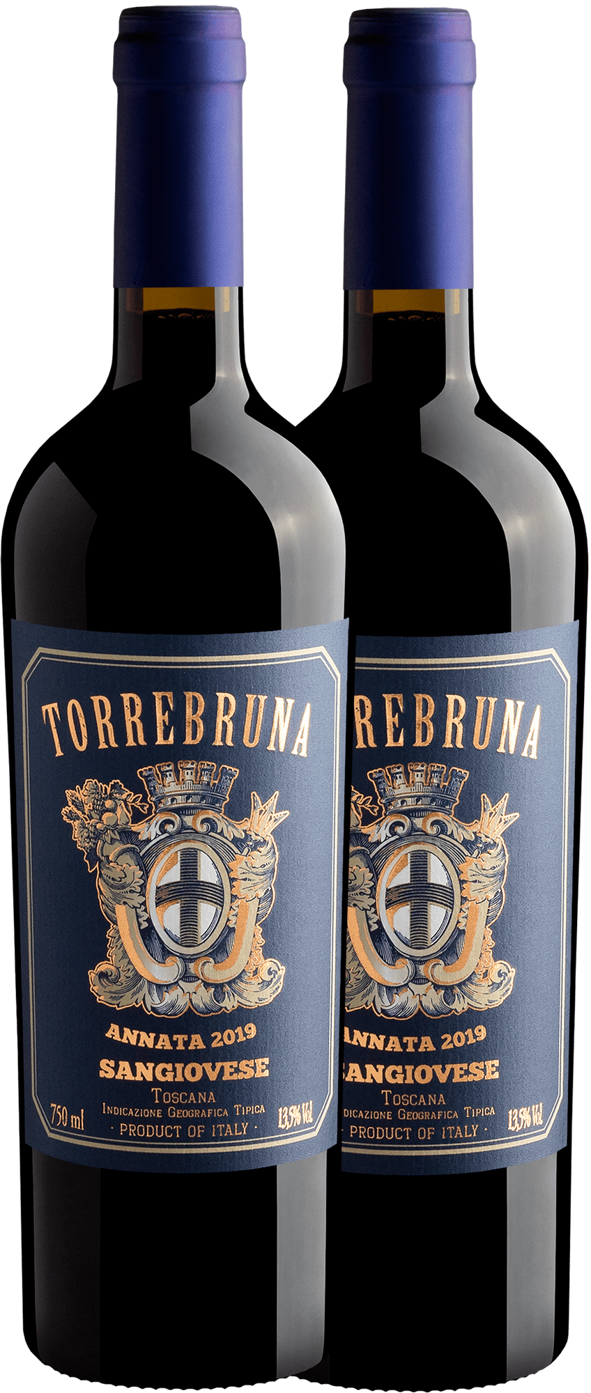 Kit 2 Torrebruna Sangiovese Toscana IGT por R$89,90 cada garrafa