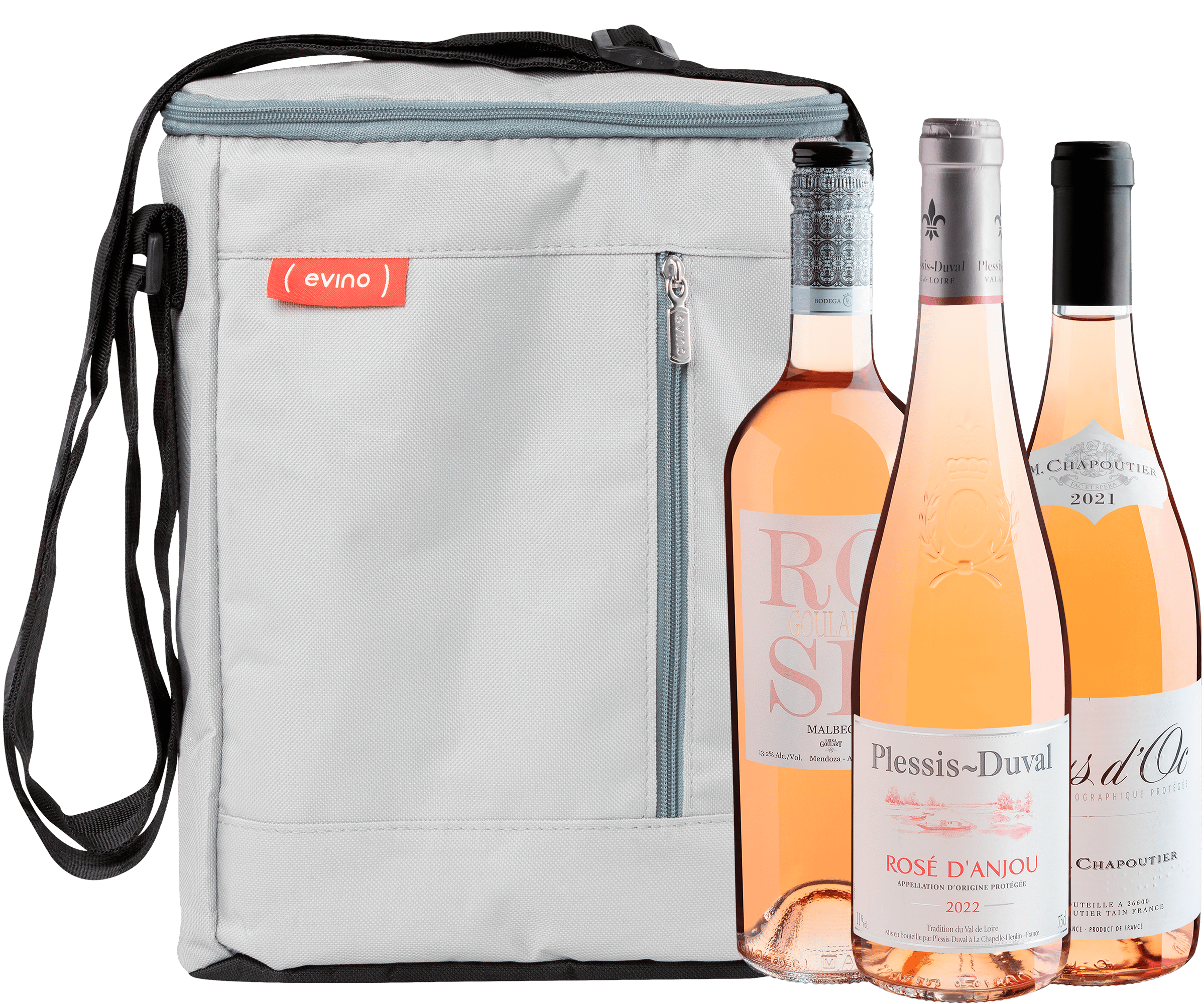 Kit 3 Rosés Excepcionais + Bolsa Térmica 