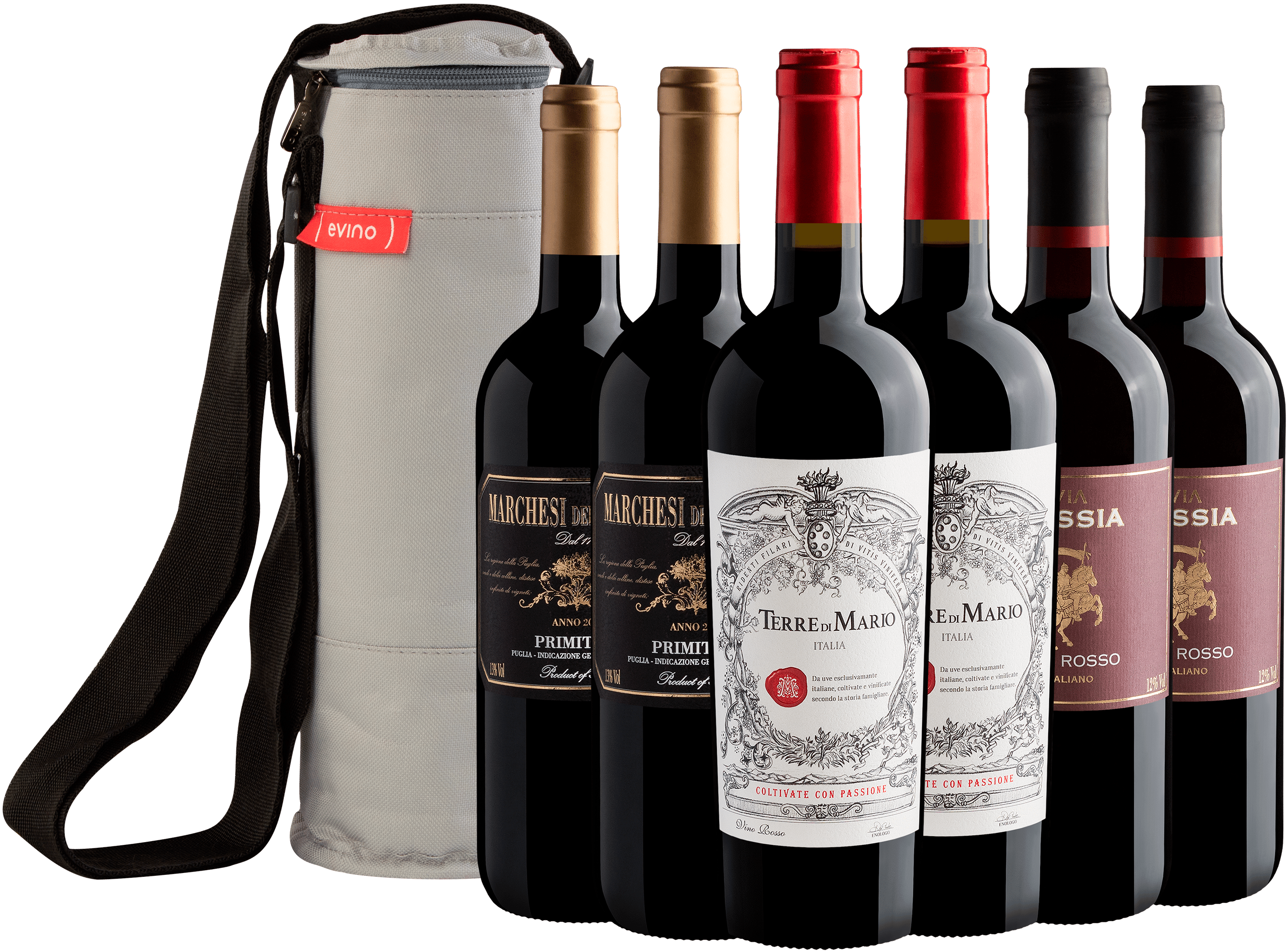 Kit 6 Sucessos Italianos 92+ Pontos + Bolsa Exclusiva Grátis