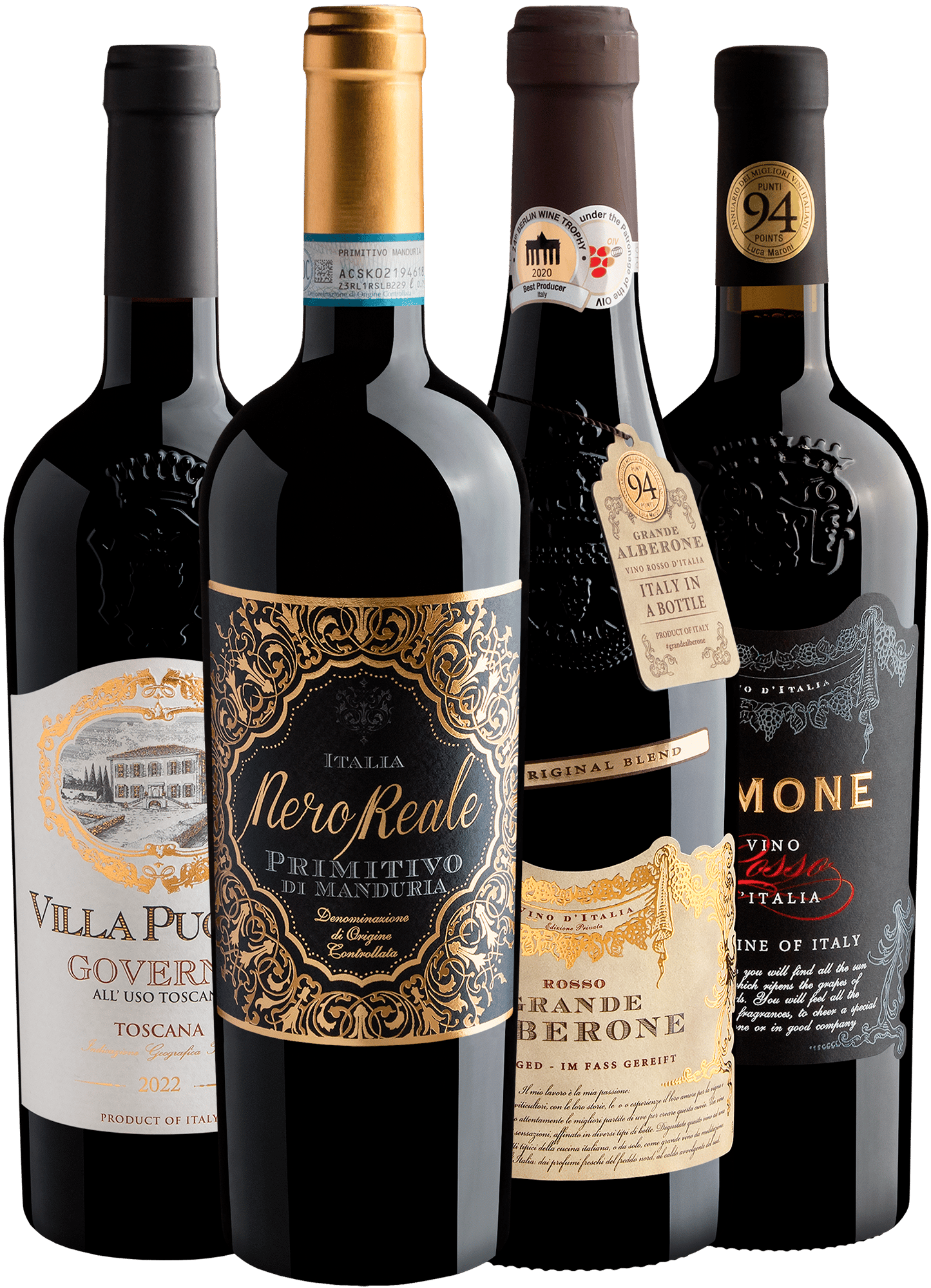 Kit Clássicos Italianos da Evino 