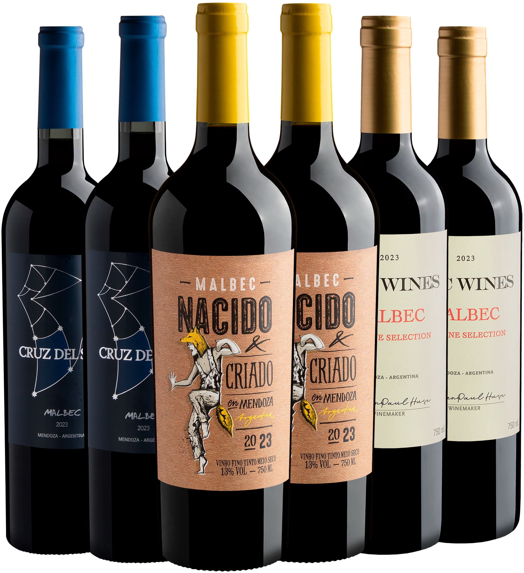 Kit Malbecs Best Sellers | 6 garrafas por R$29,90 cada 
