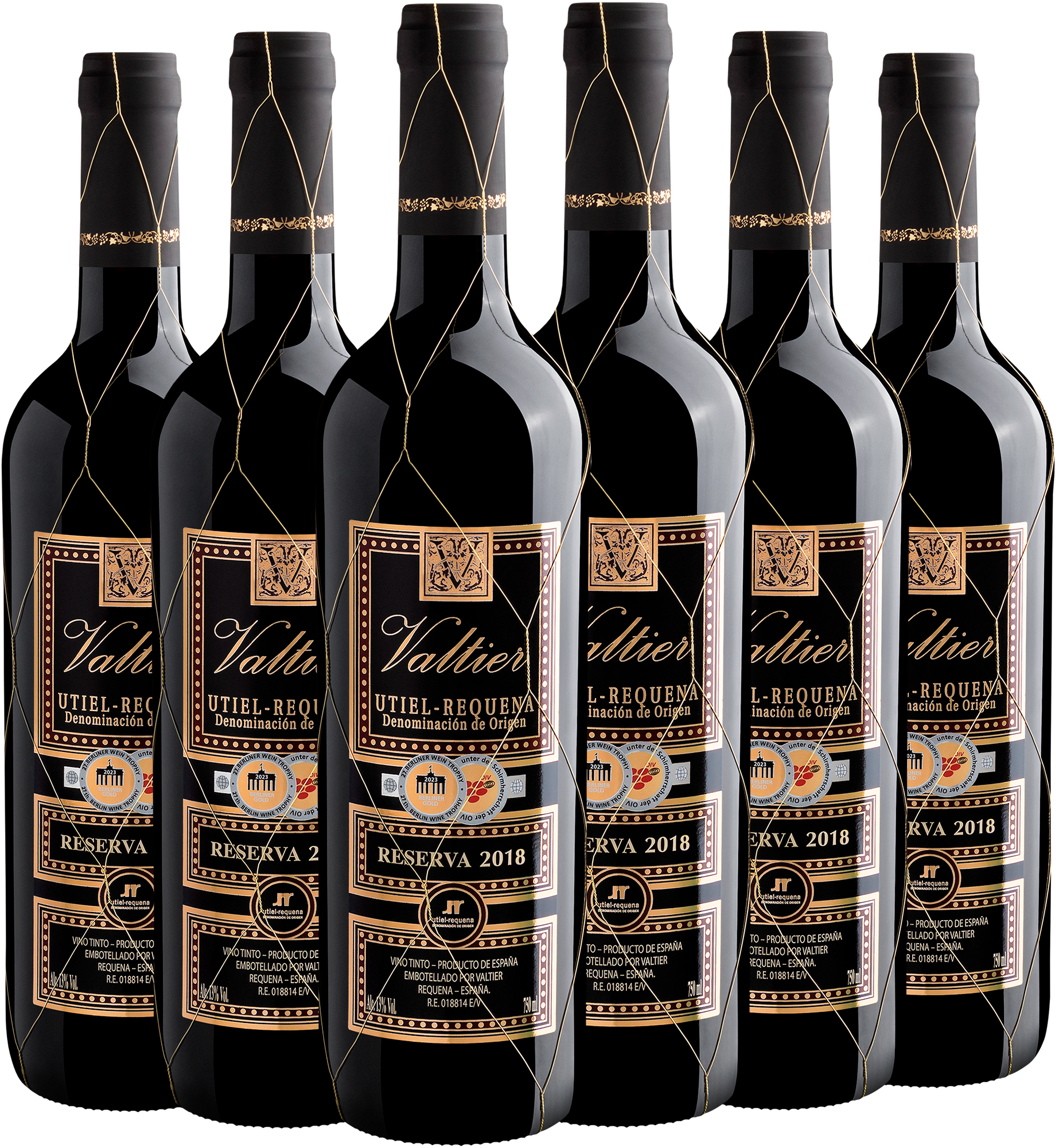 Kit 6 Valtier Reserva Utiel-Requena DOP