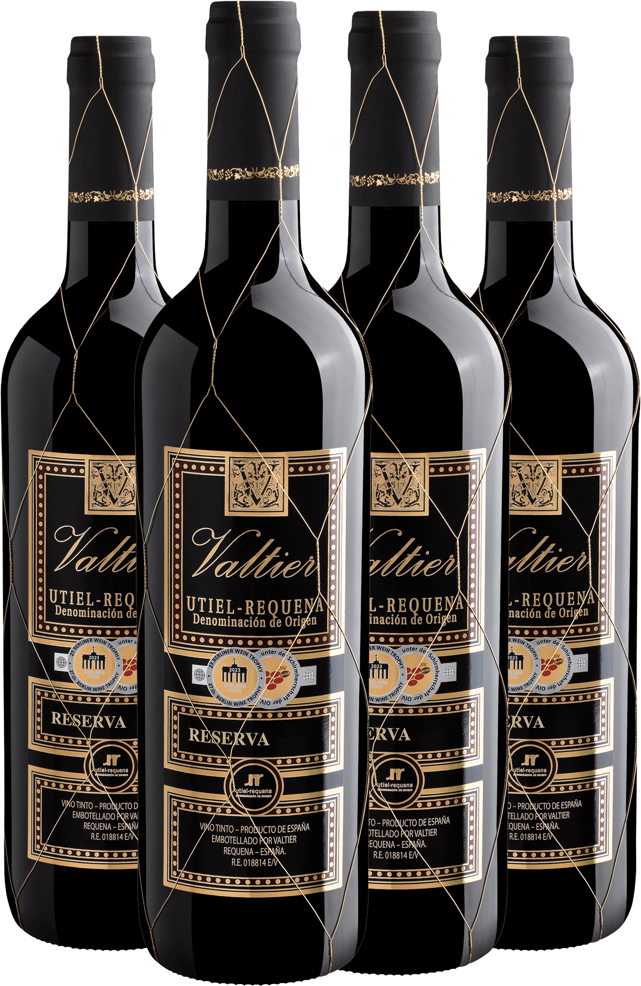 Kit 4 Valtier Reserva Utiel-Requena DOP por R$54,90 cada garrafa + Frete Grátis*
