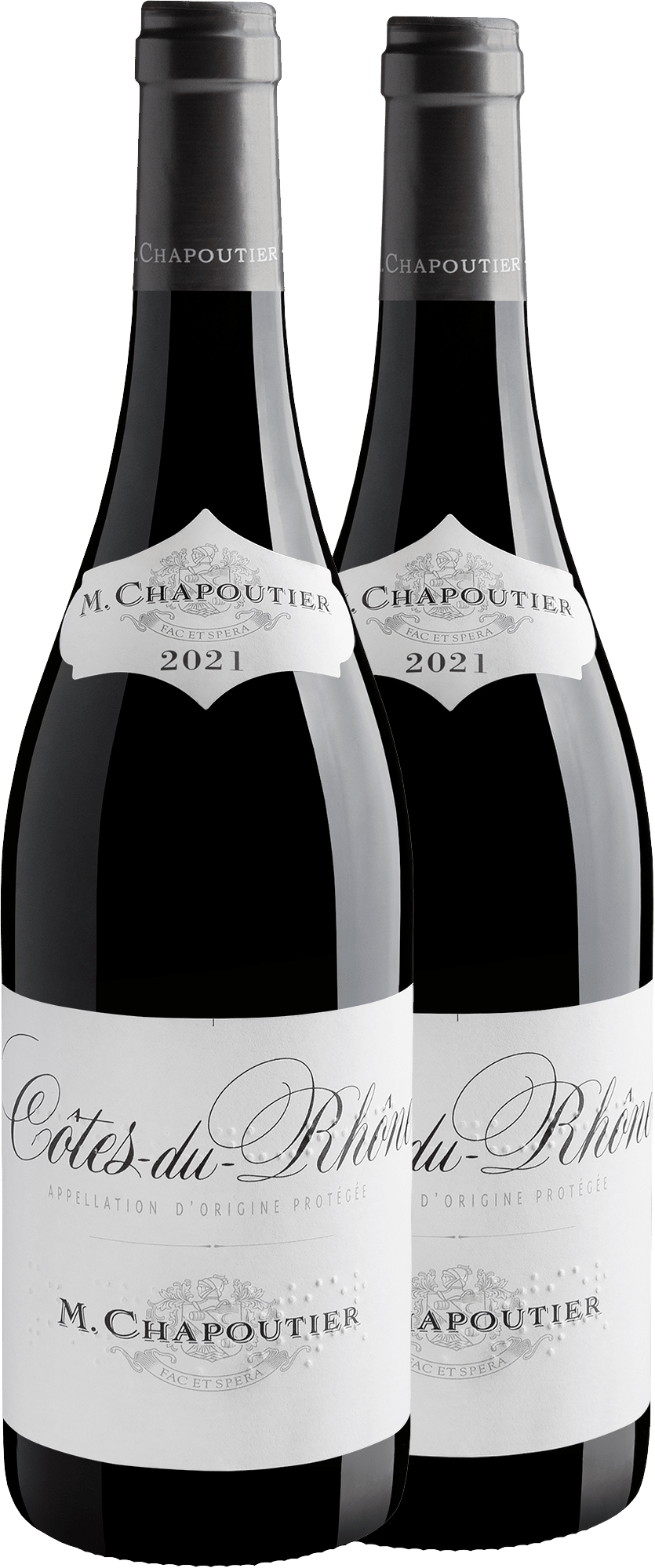 Kit 2 M. Chapoutier Côtes du Rhône AOP por R$99,90 cada garrafa