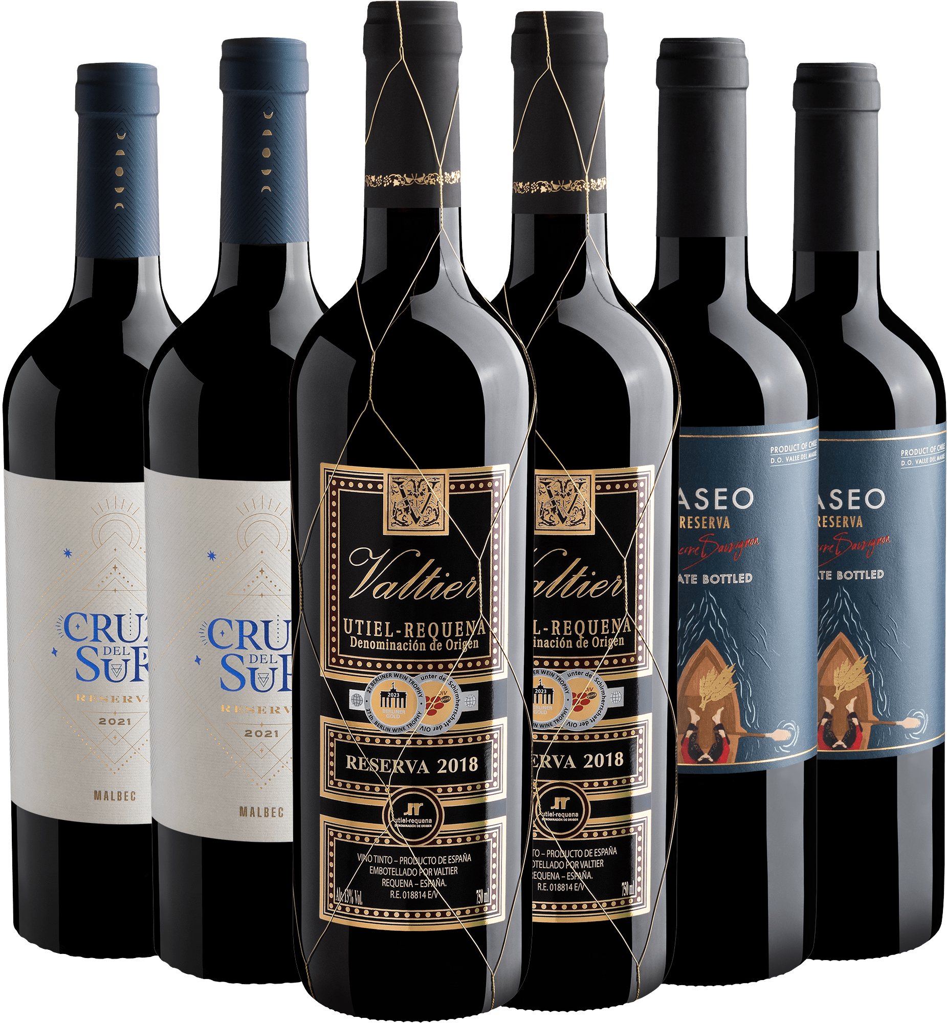 Kit Best Sellers Reserva | 6 garrafas por R$44,90 cada 