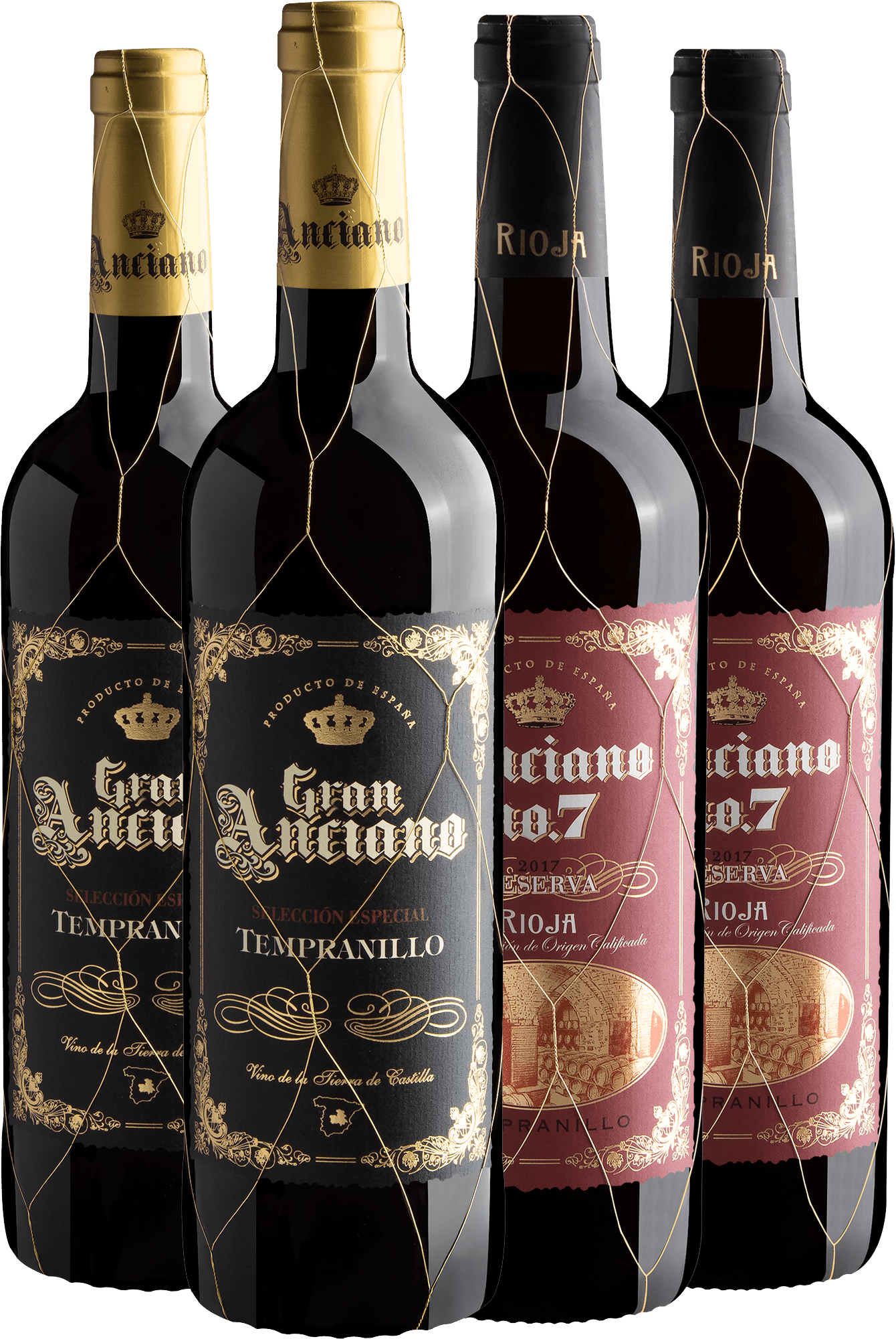 Kit 2 Gran Anciano + 2 Anciano no. 7 