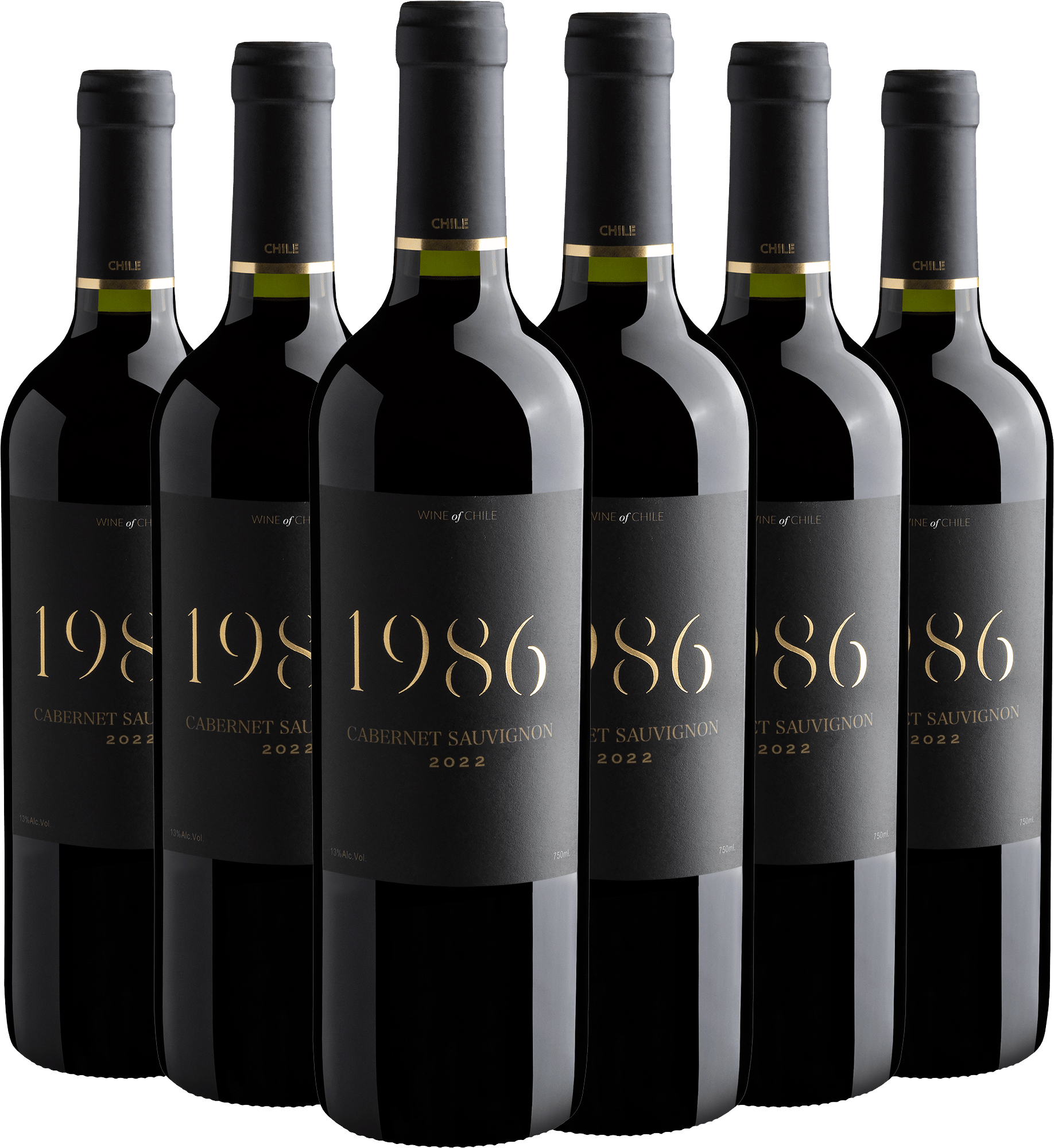 Kit 1986 Cabernet Sauvignon | 6 garrafas por R$27,90 cada