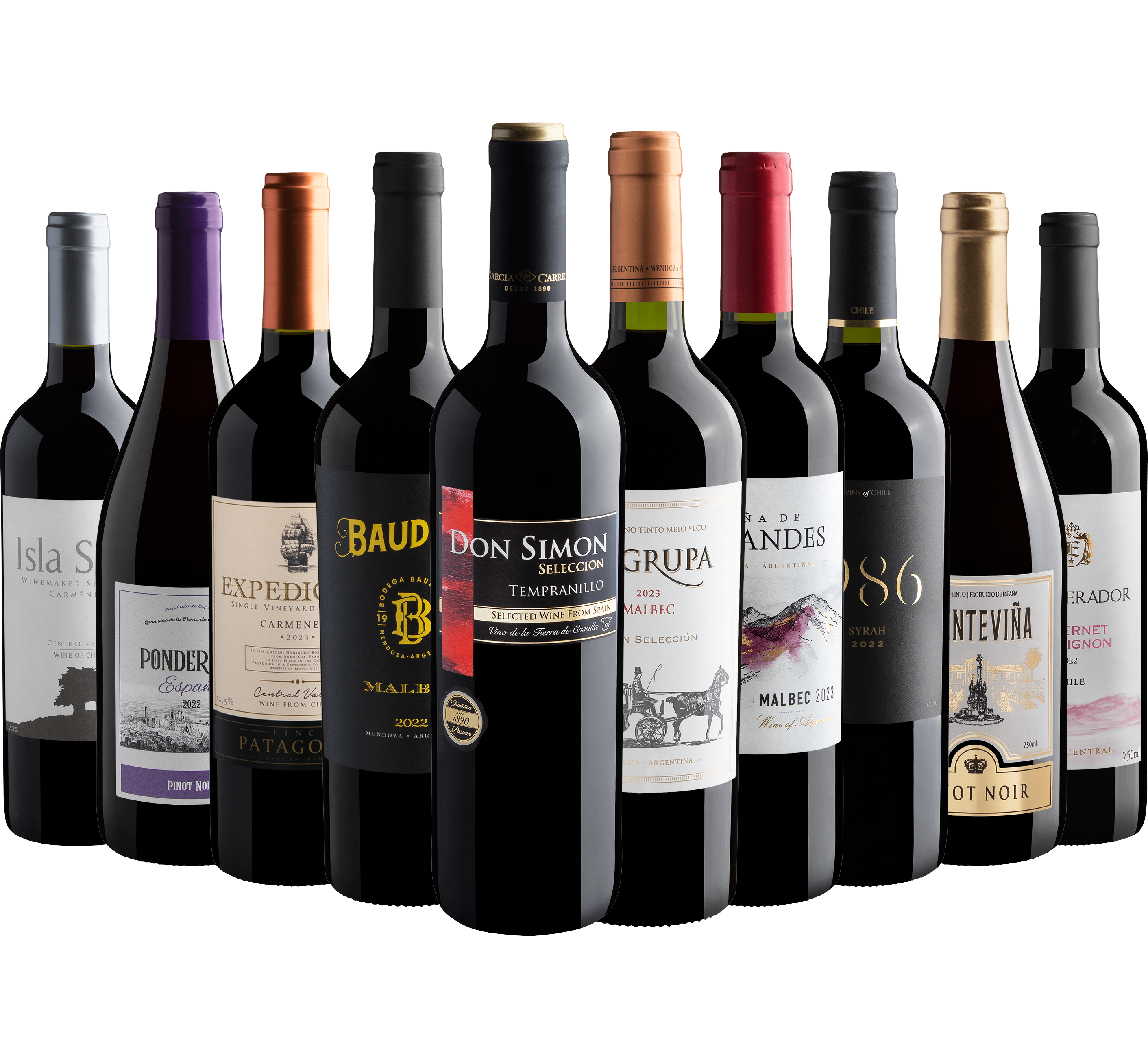 Kit Uvas Ícones | 10 garrafas por R$27,90 cada