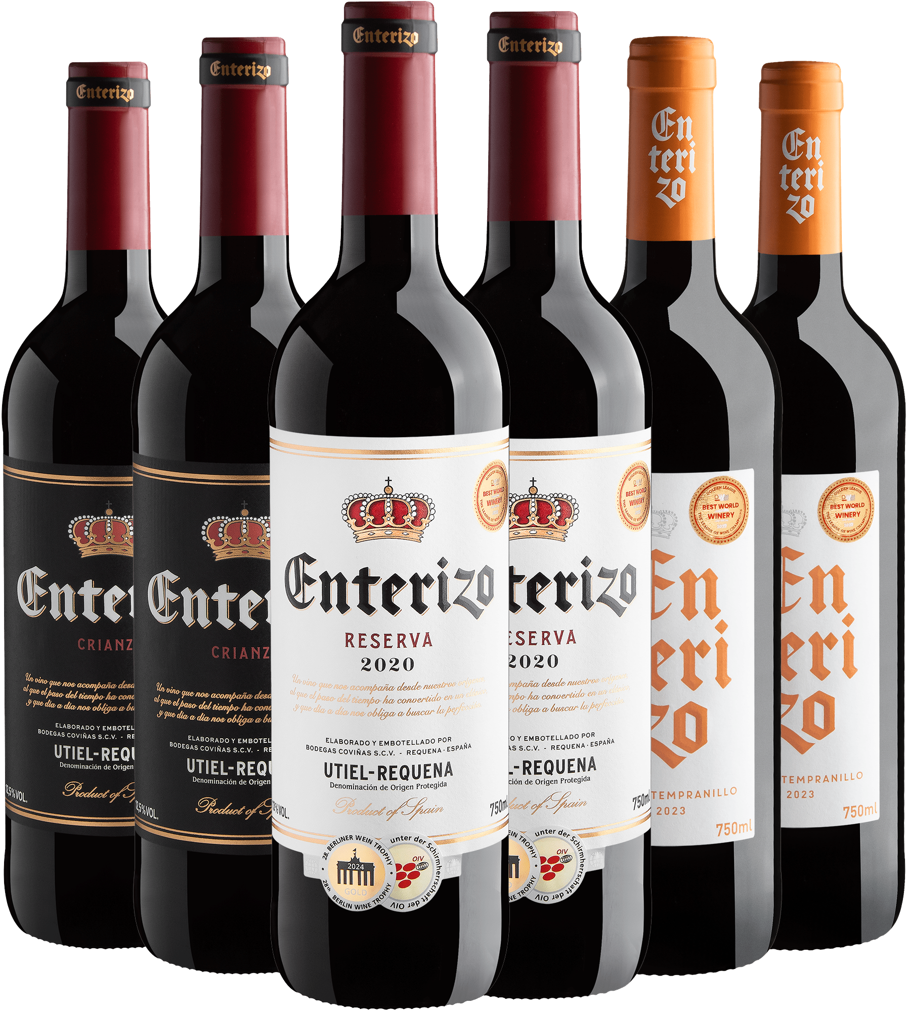 Kit Família Enterizo | 6 garrafas por R$39,90 cada