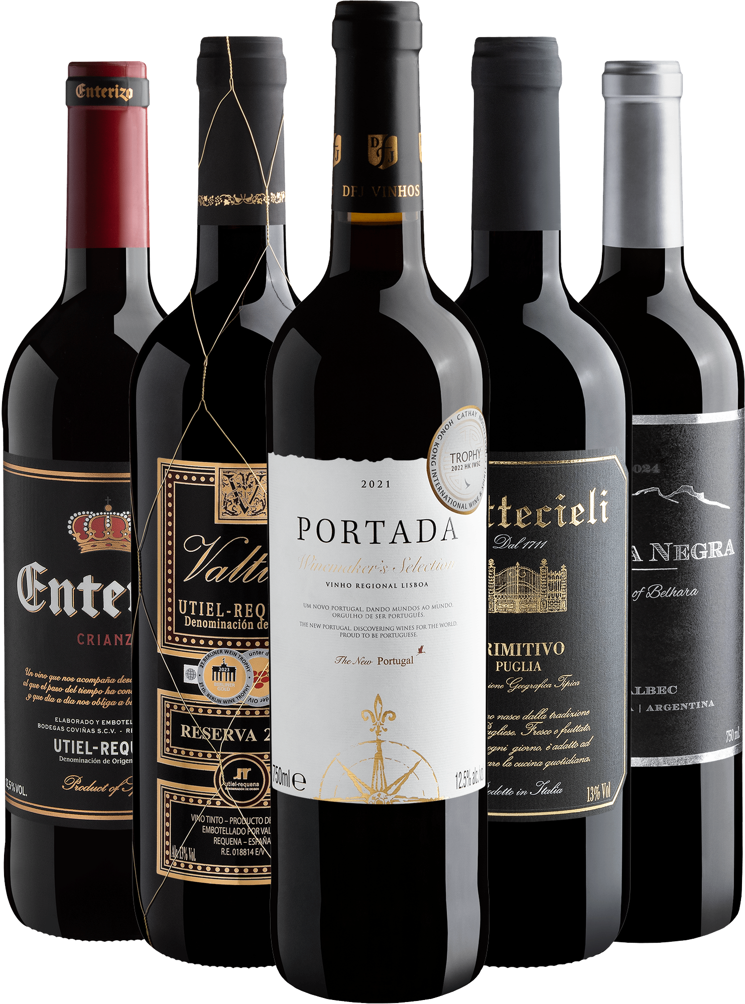 Kit The Classics | 5 garrafas por R$44,90 cada + Frete Grátis