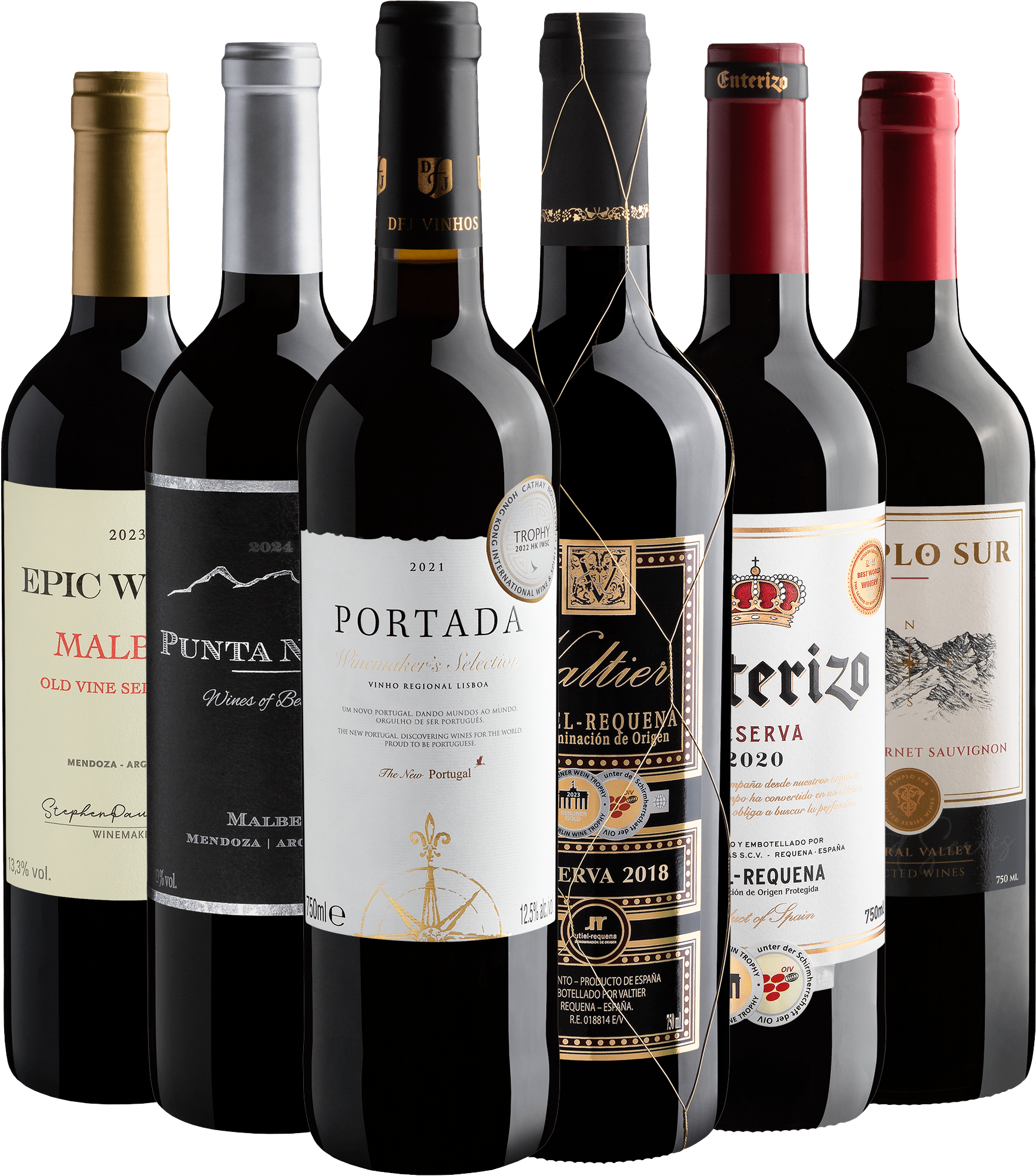 Kit 6 Best Sellers por R$39,90 cada garrafa 