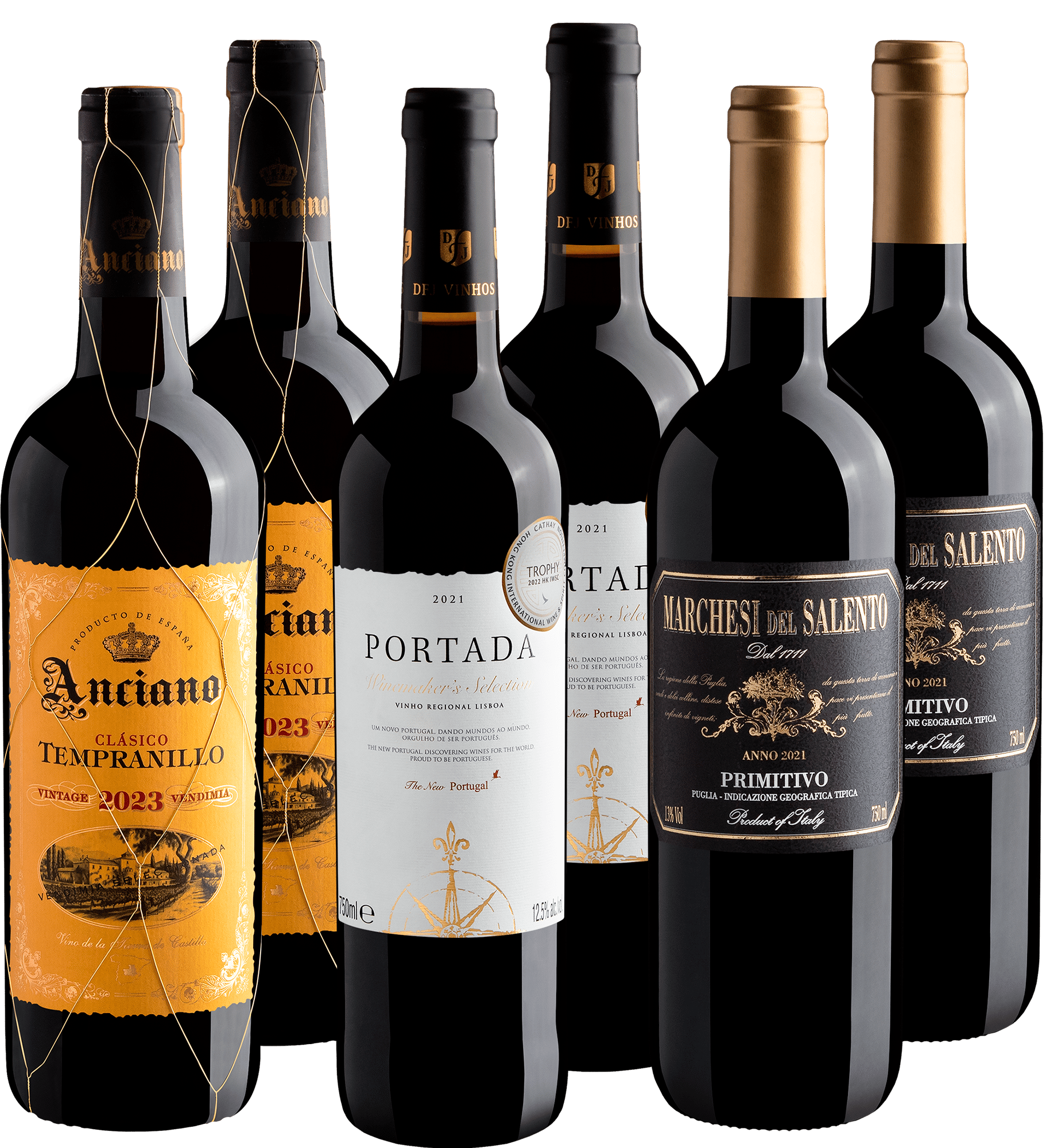 Kit Best Sellers | 6 garrafas por R$44,90 cada + Frete Grátis*