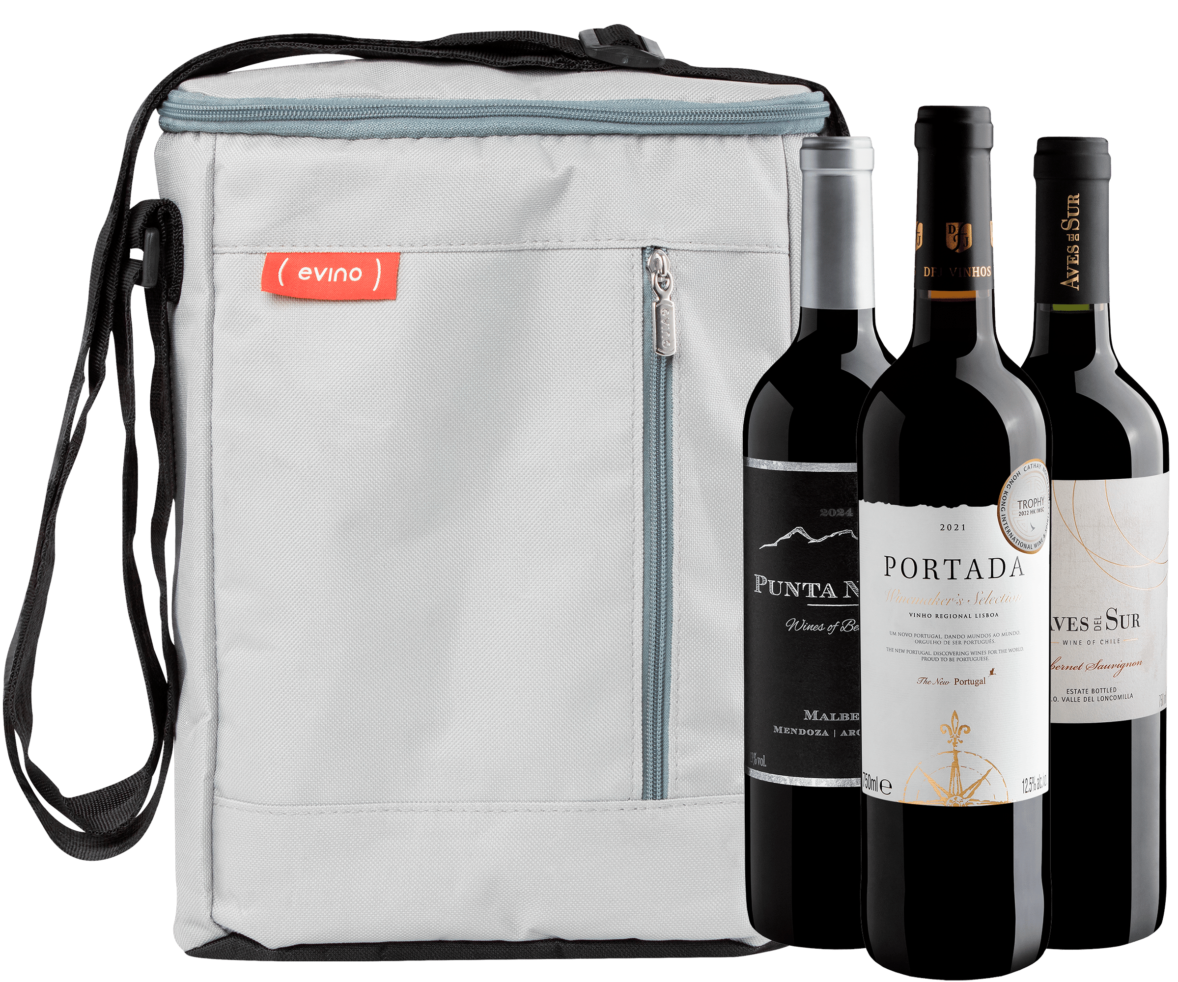 Kit 3 Tintos Mais Vendidos + Bolsa Térmica