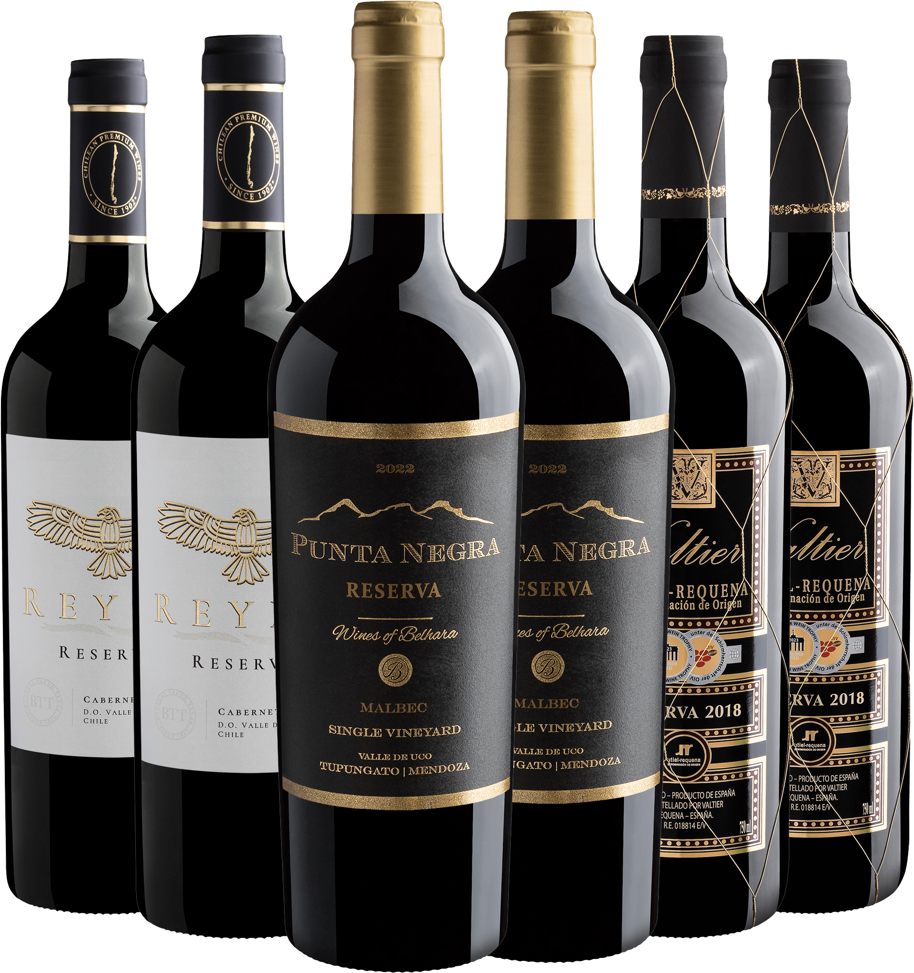 Kit Tintos Reservas | 6 garrafas por R$49,90 cada 
