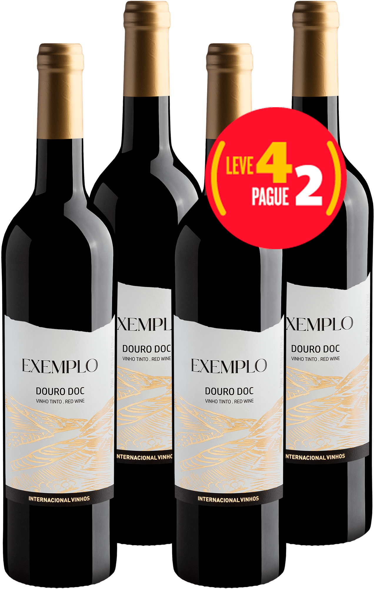 Kit Leve 4 Pague 2 Exemplo Douro DOC