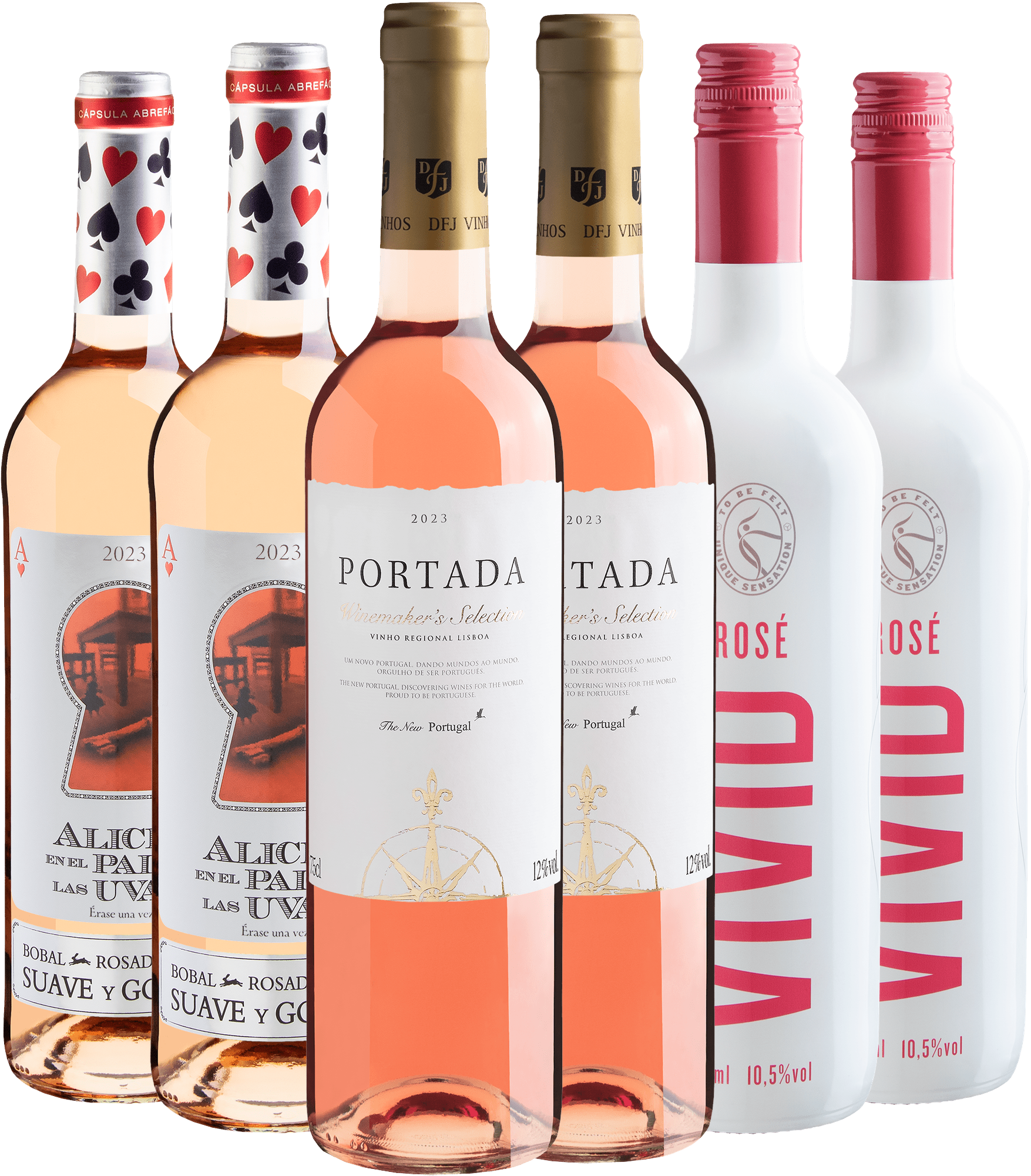 Kit Rosés Clássicos da Evino | 6 garrafas por R$39,90 cada 