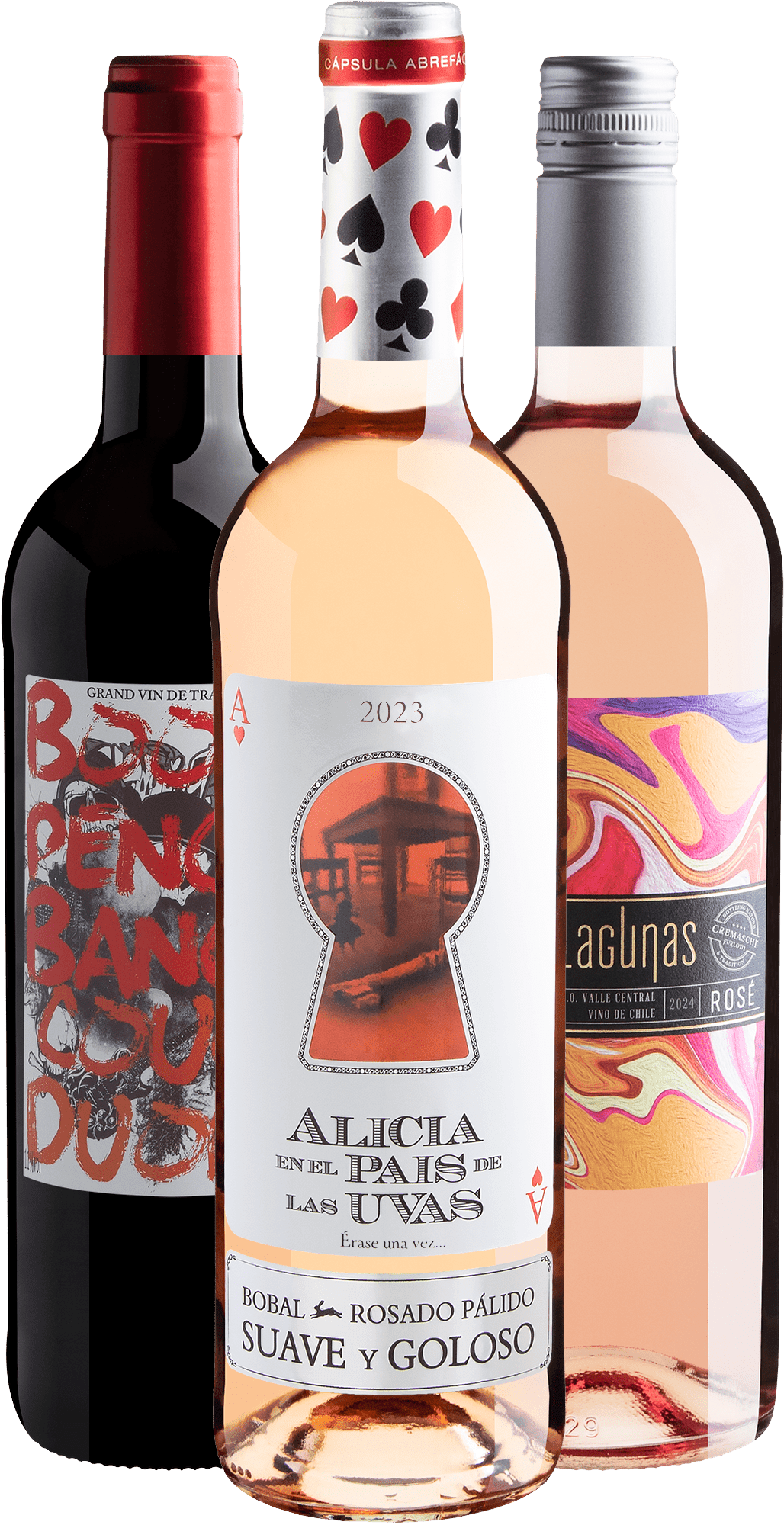Kit Rótulos Irreverentes | 3 garrafas por R$34,90 cada
