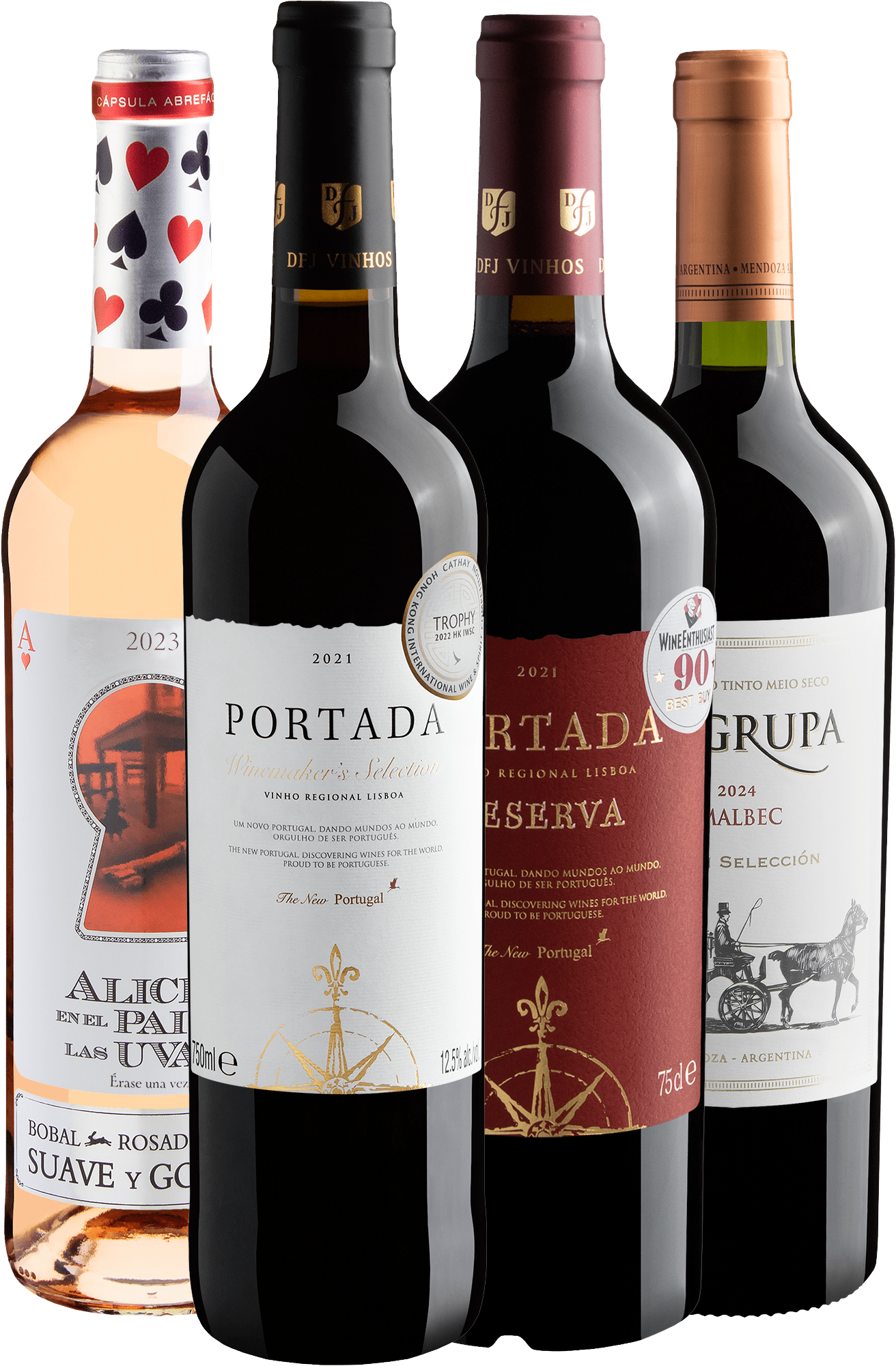 Kit Vinhos Mais Vendidos de 2024