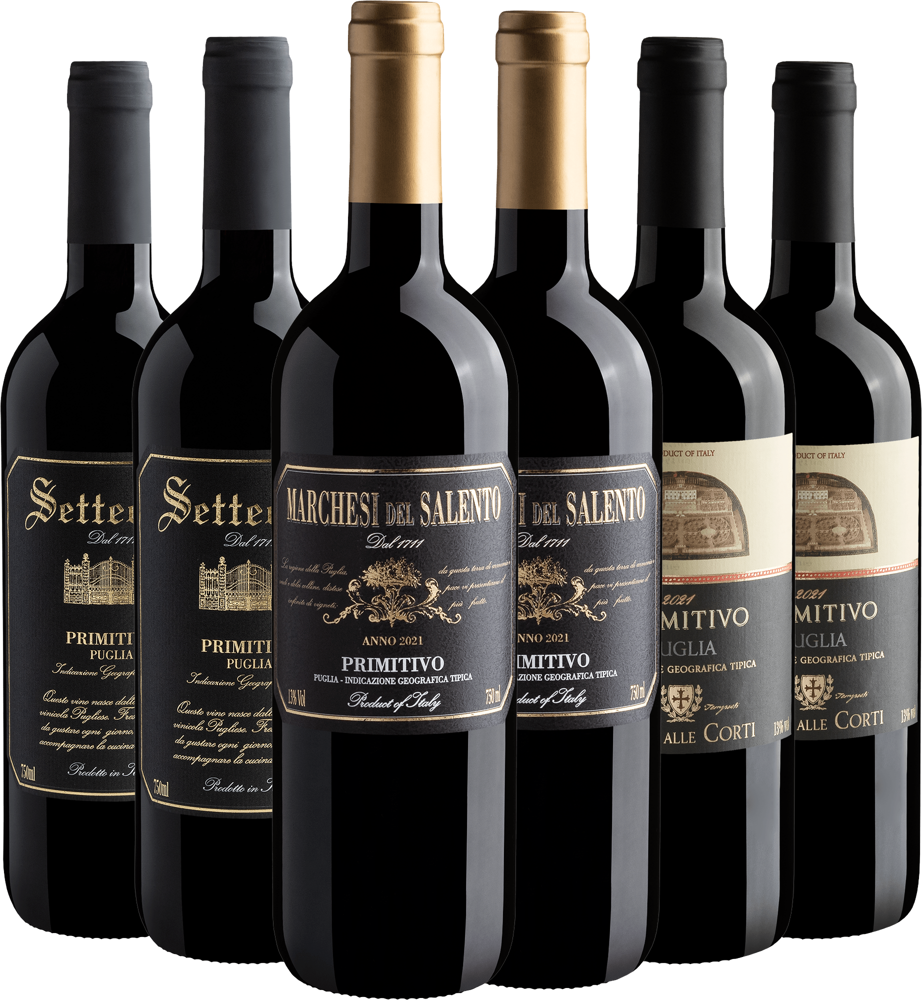 Kit Primitivos Premiados | 6 garrafas por R$54,90 cada 