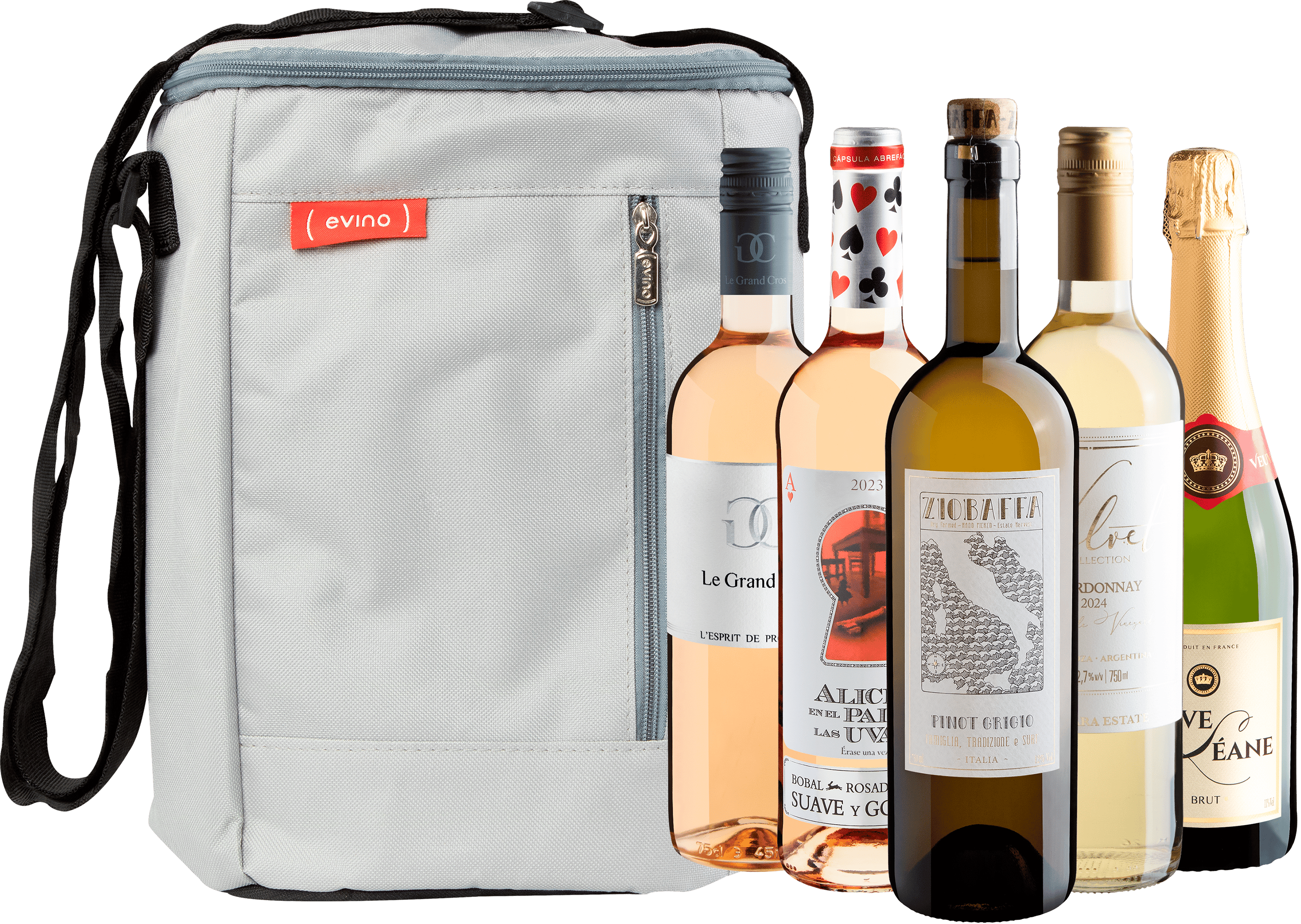 Kit 5 Best Sellers Refrescantes por R$59,90 cada garrafa + Bolsa Térmica Grátis 