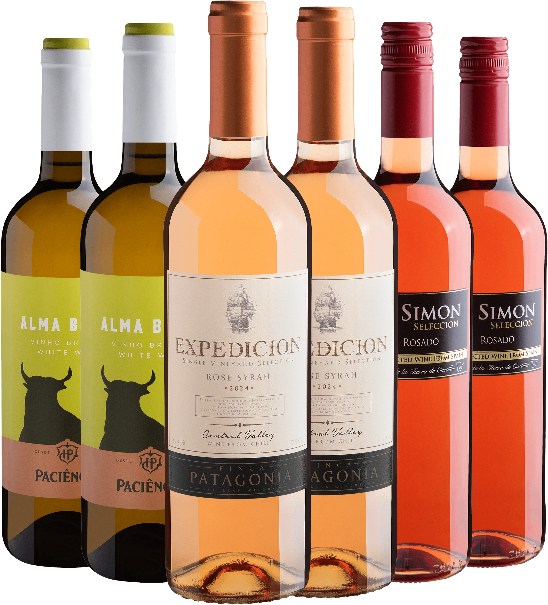 Kit Vinhos Refrescantes | 6 garrafas por R$28,90 cada