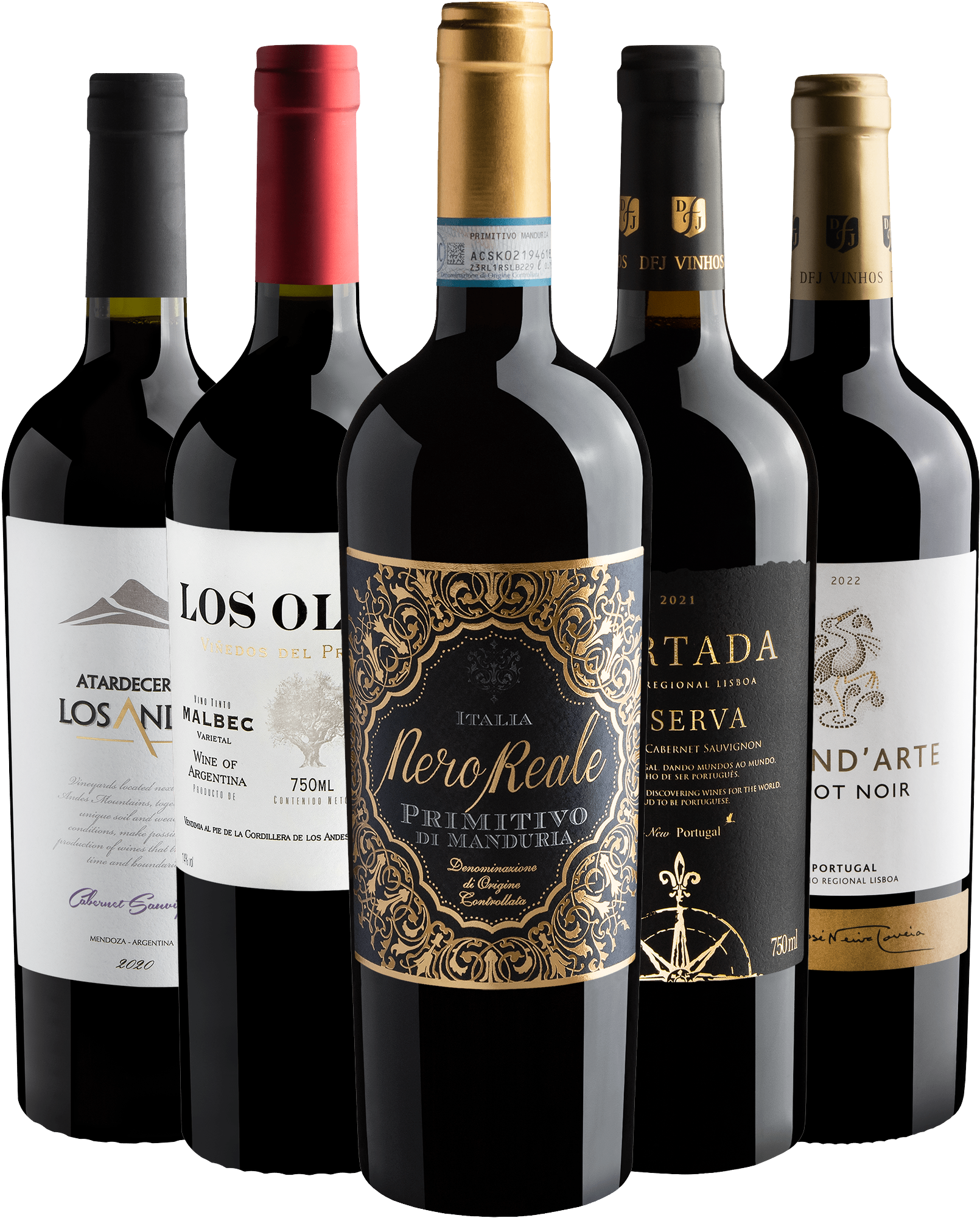 Kit 5 Best Sellers Premium por R$79,90 cada garrafa + Frete Grátis*