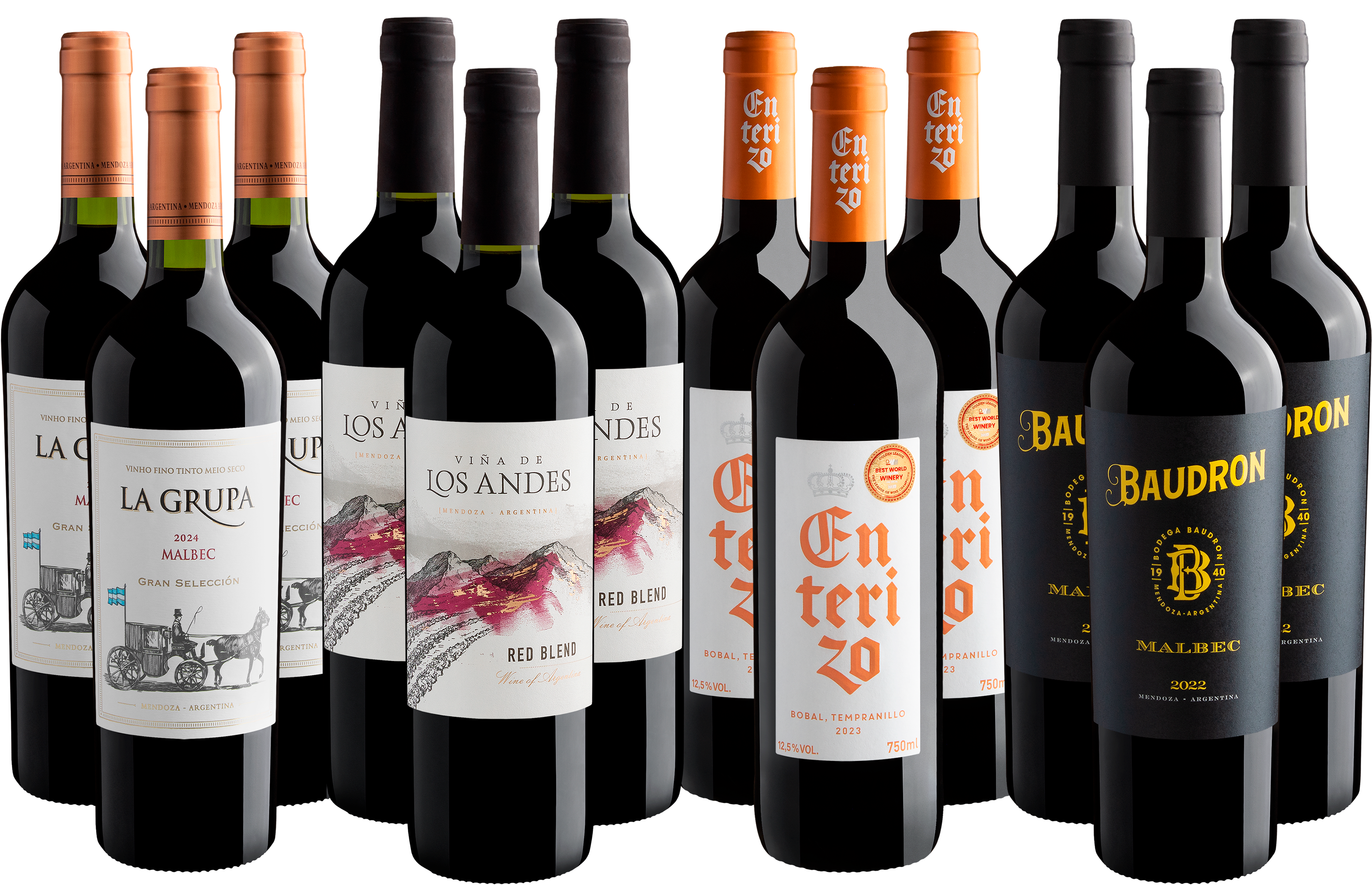 Kit Best Sellers em Dose Tripla | 12 garrafas por R$29,90 cada 