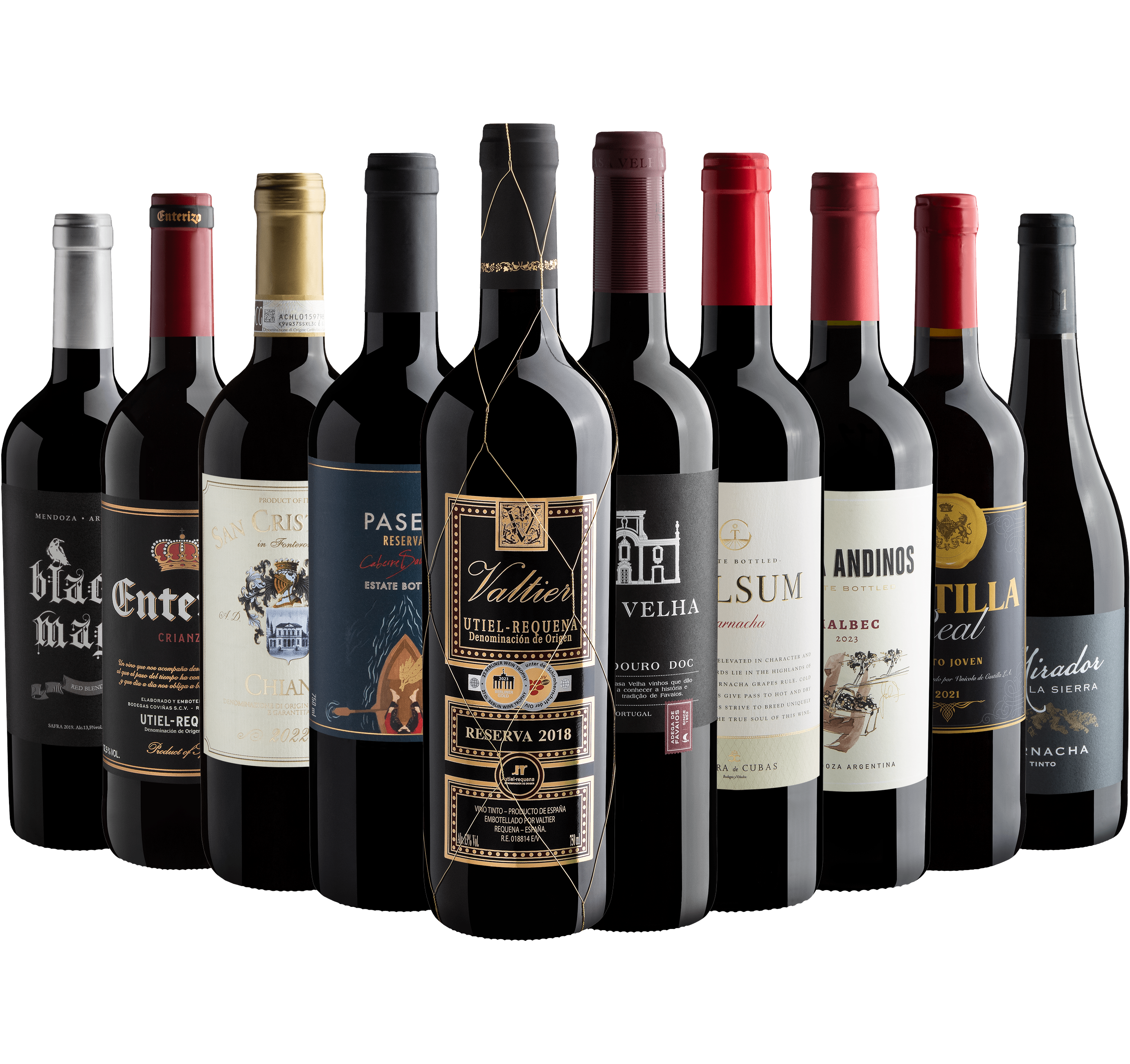 Kit 10 Best Sellers por R$44,90 cada garrafa