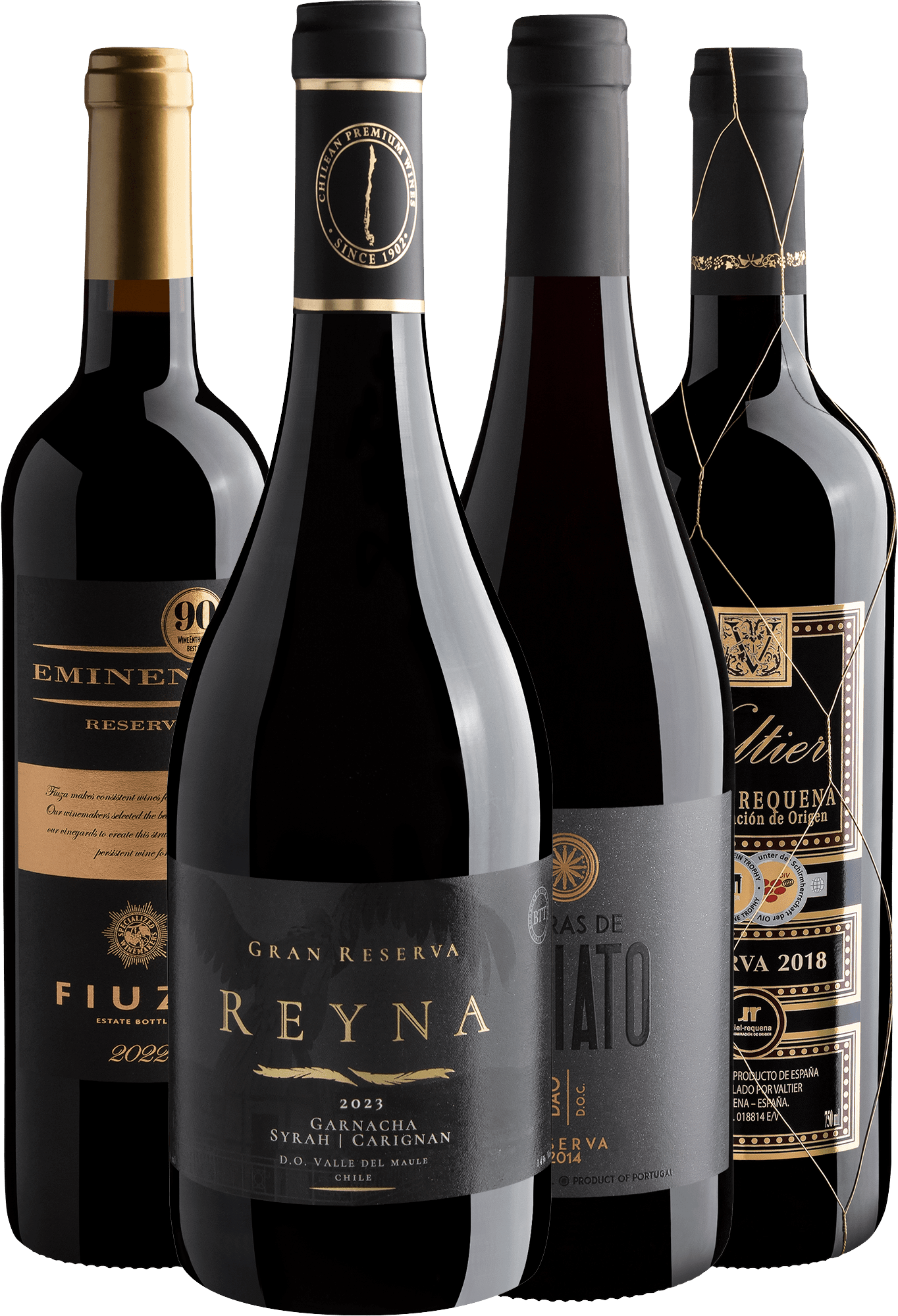 Kit Vinhos Reserva Premiados por R$64,90 cada garrafa
