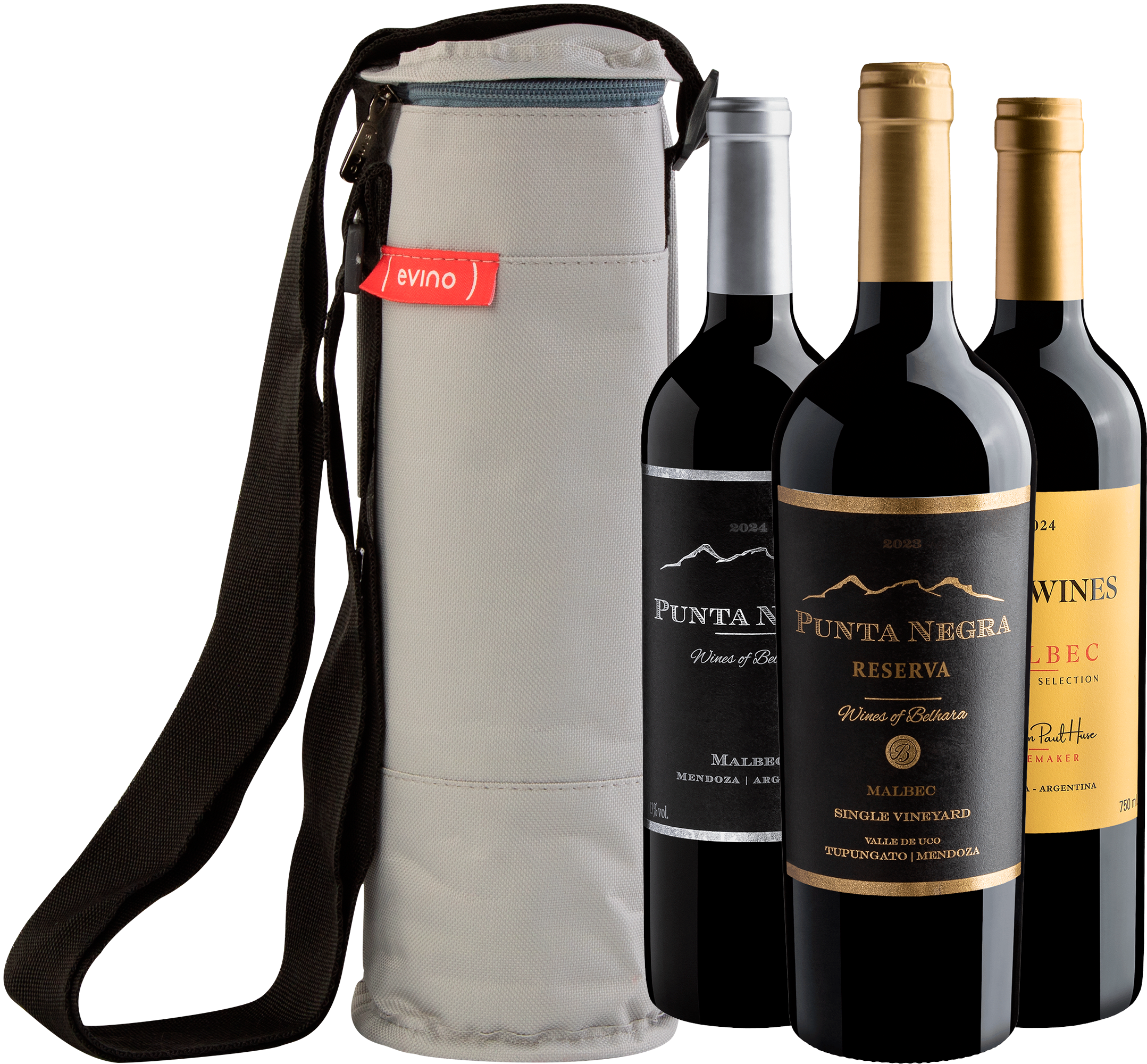 Kit 3 Malbecs Premiados + Bolsa Térmica por R$169,90