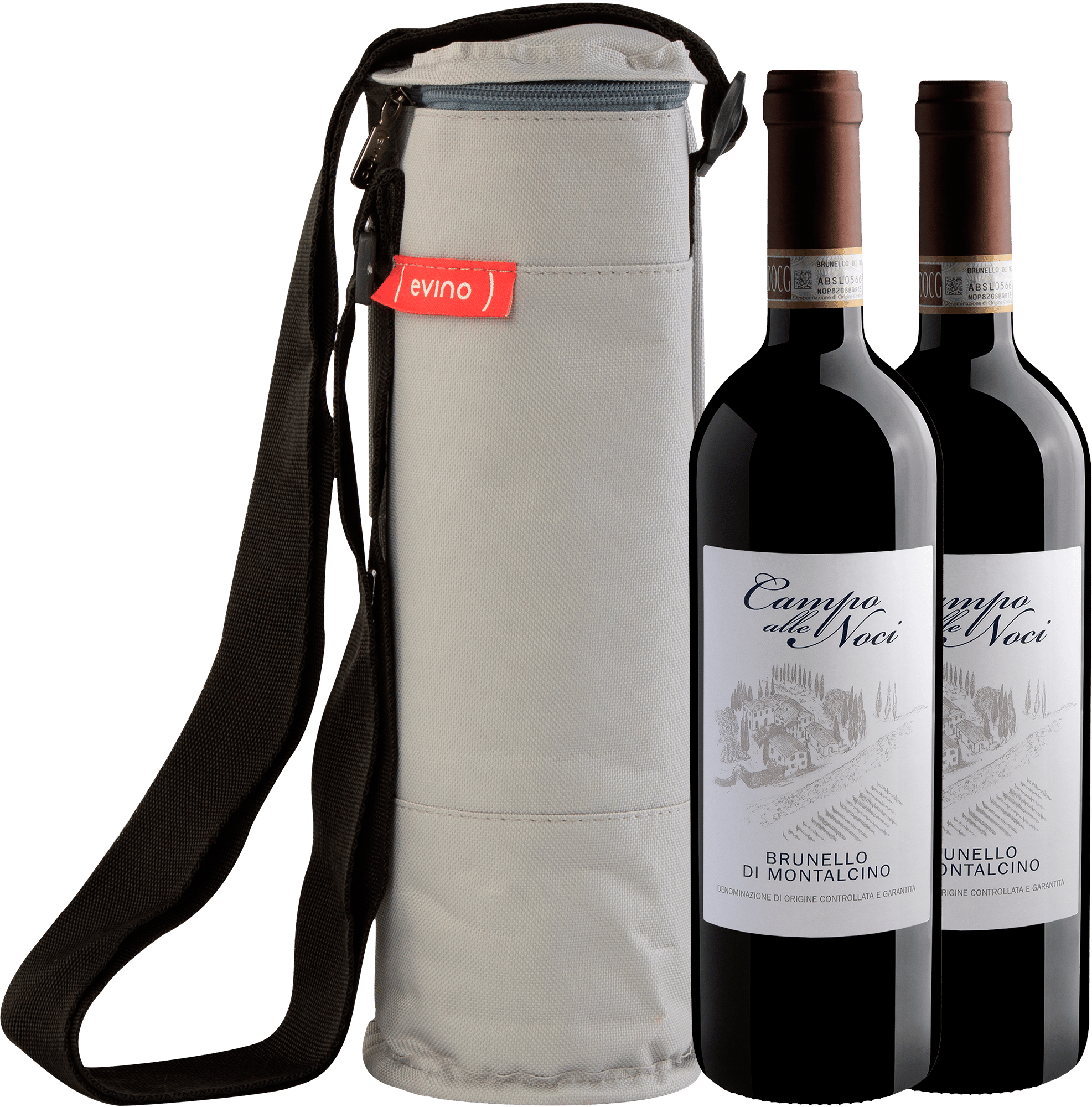 Kit 2 Campo Alle Noci Brunello di Montalcino DOCG + Bolsa Térmica