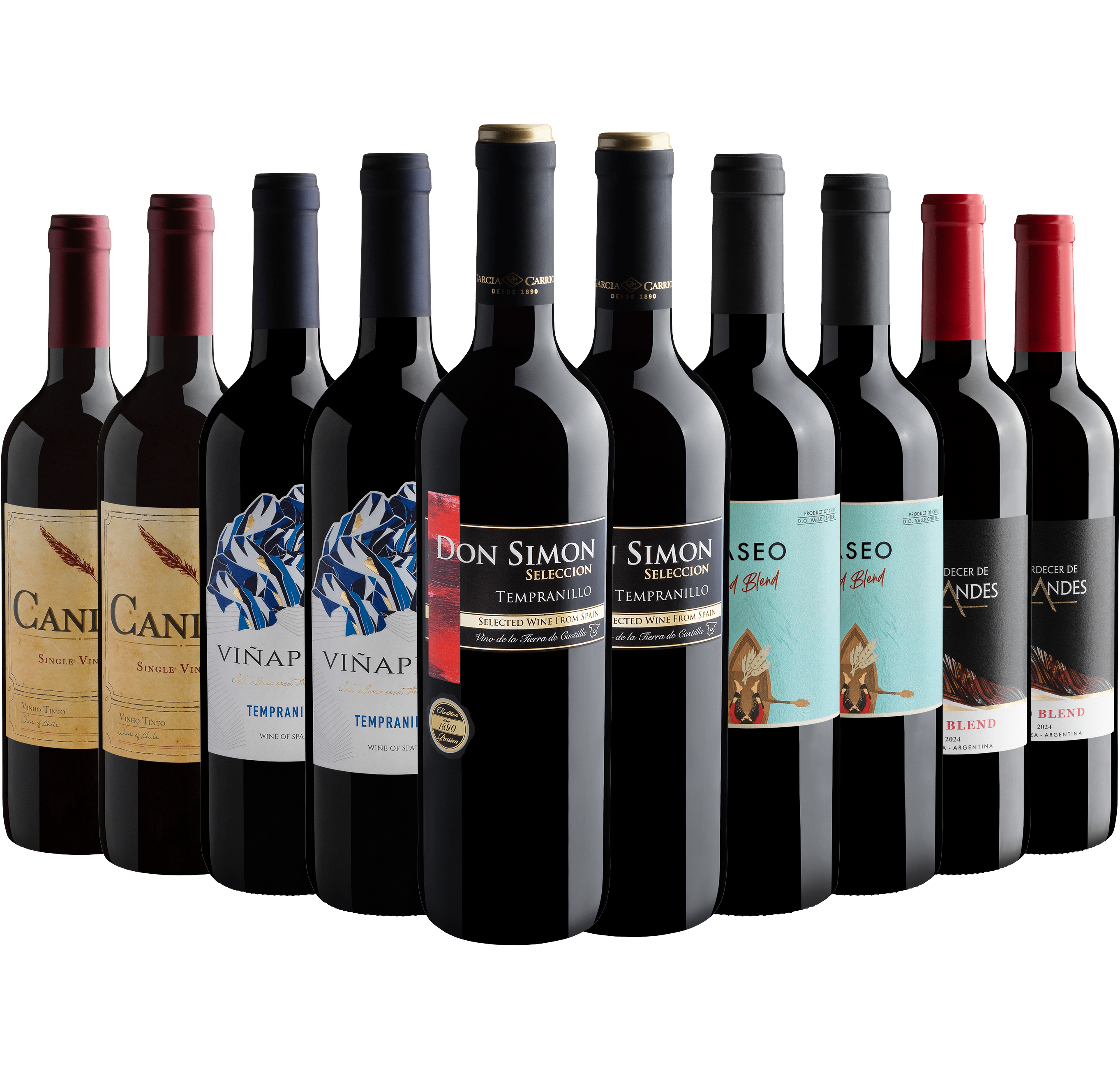 Kit Best Sellers | 10 garrafas por R$27,90 cada 