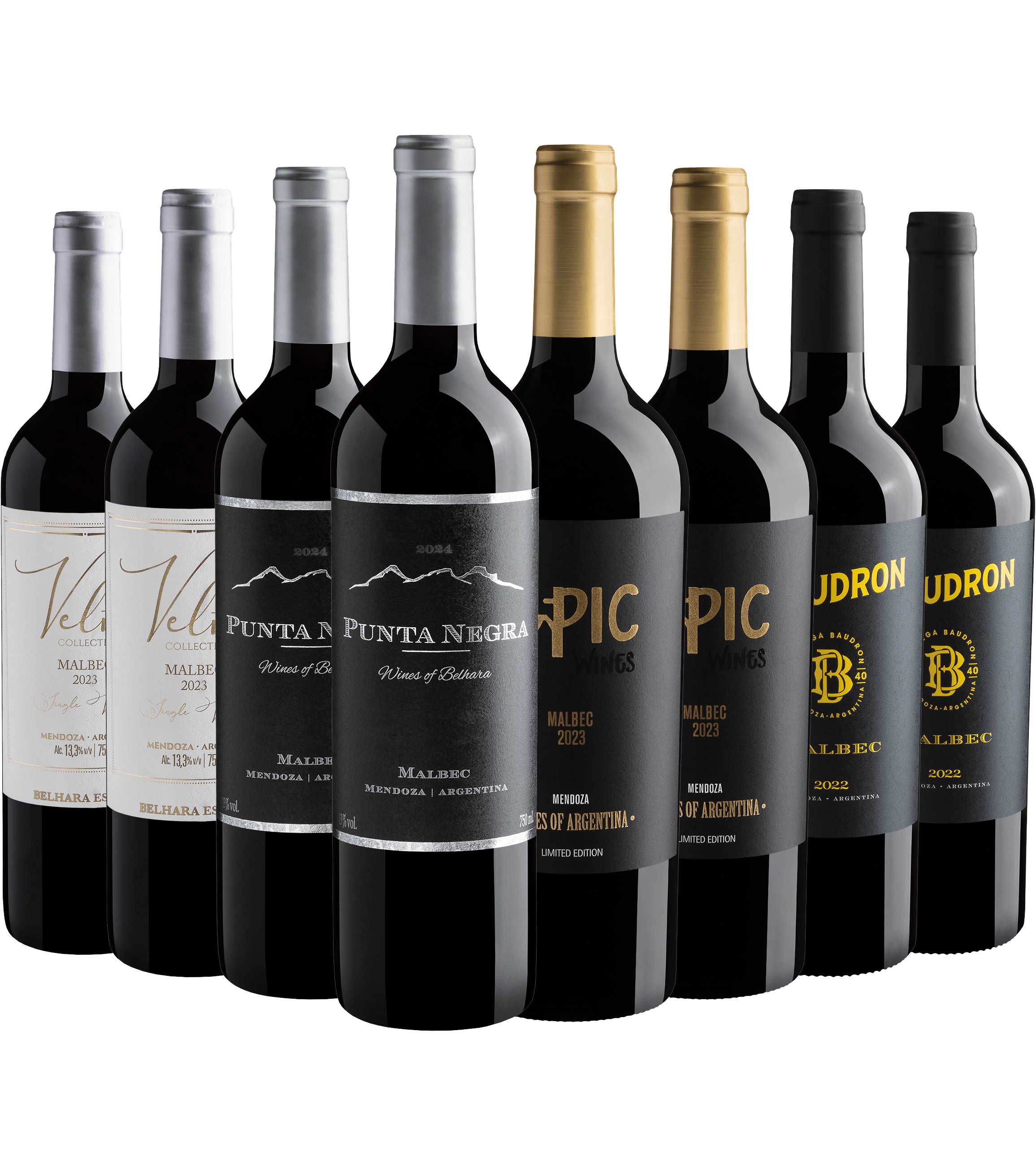 Kit Malbecs Best Sellers | 8 garrafas por R$35,90 cada
