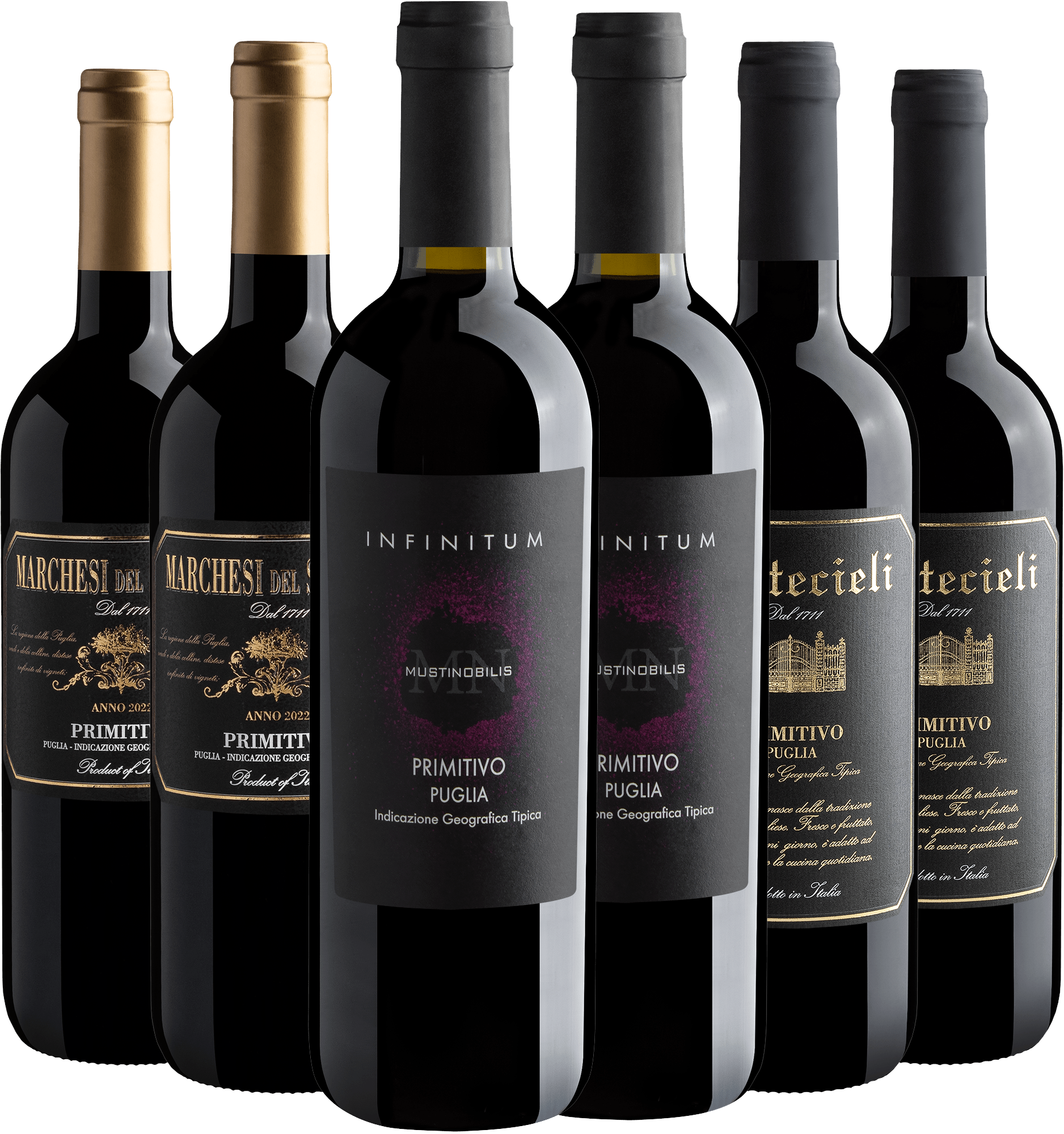 Kit Primitivos Best Sellers | 6 garrafas por R$49,52 cada com cupom