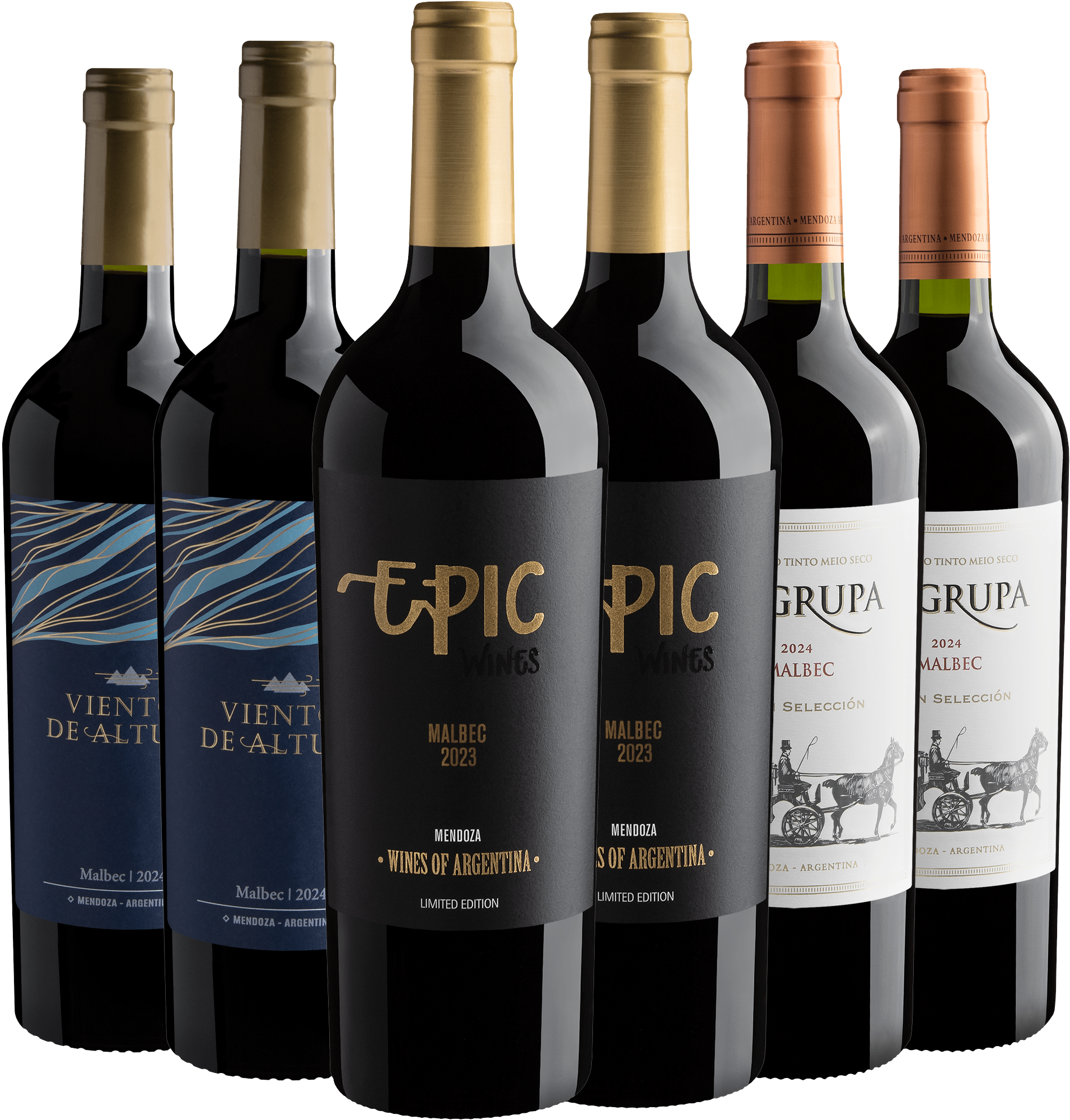Kit Malbecs Icônicos | 6 garrafas por R$39,90 cada 