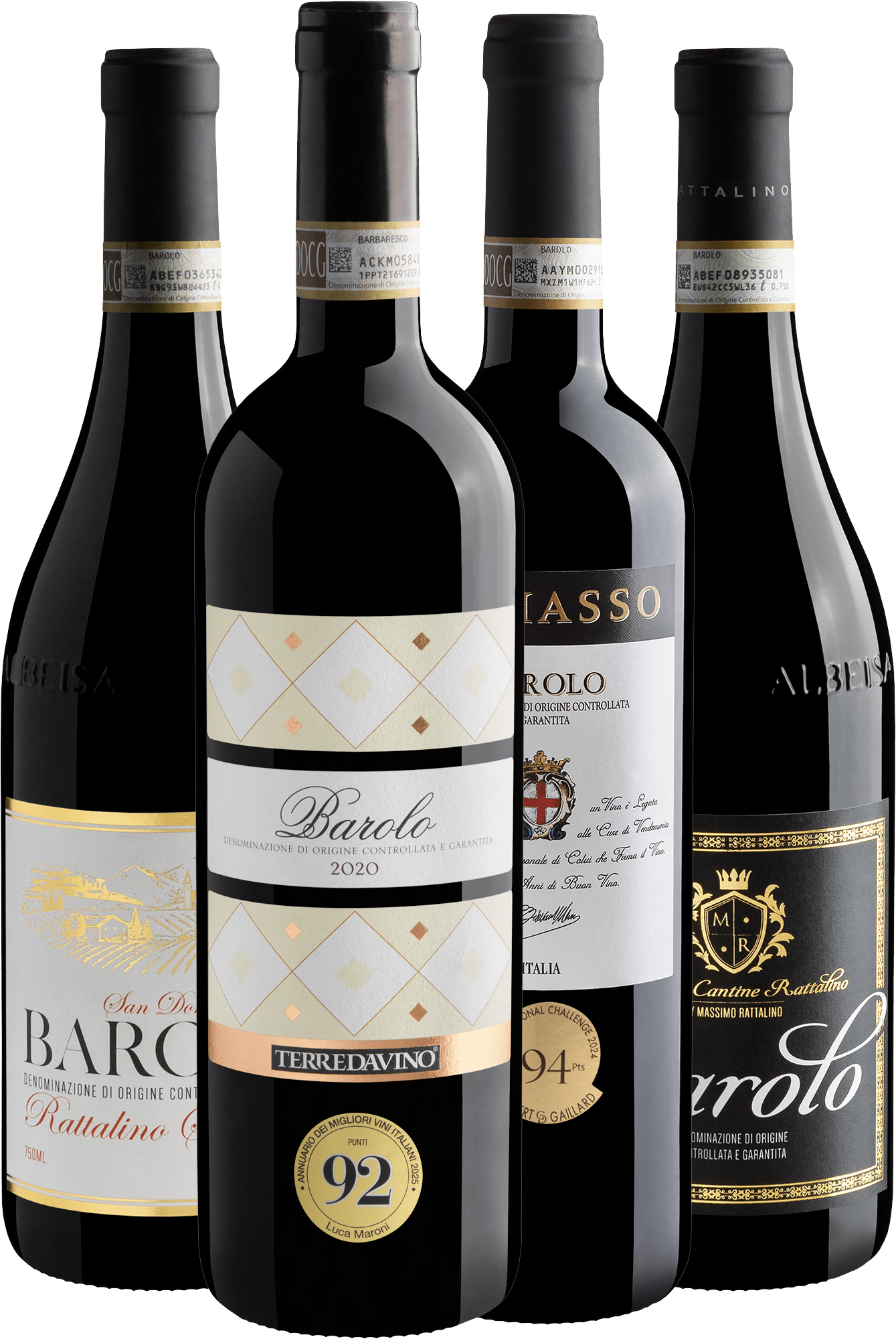Kit Seleção Barolos | 4 garrafas por R$239,90 cada