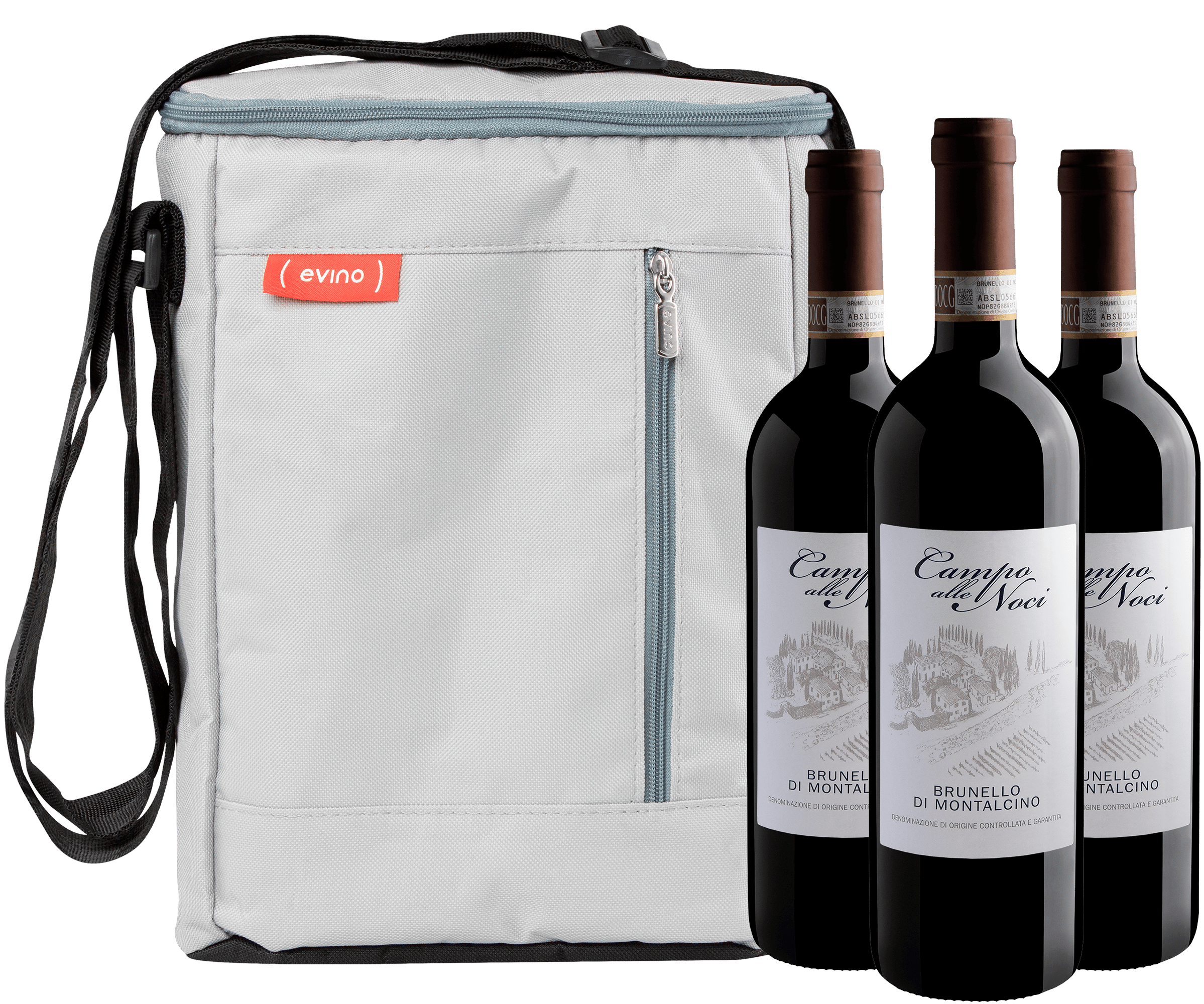 Kit 3 Campo Alle Noci Brunello di Montalcino DOCG + Bolsa Térmica