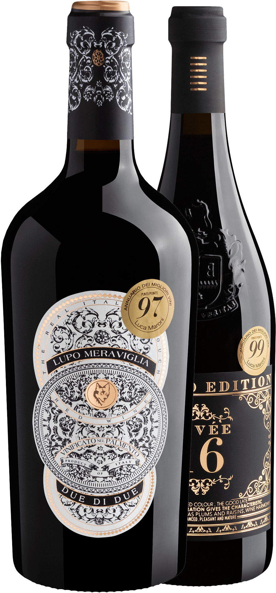 Kit Italianos Best Sellers 97+ Pontos por R$91,91 cada garrafa com cupom