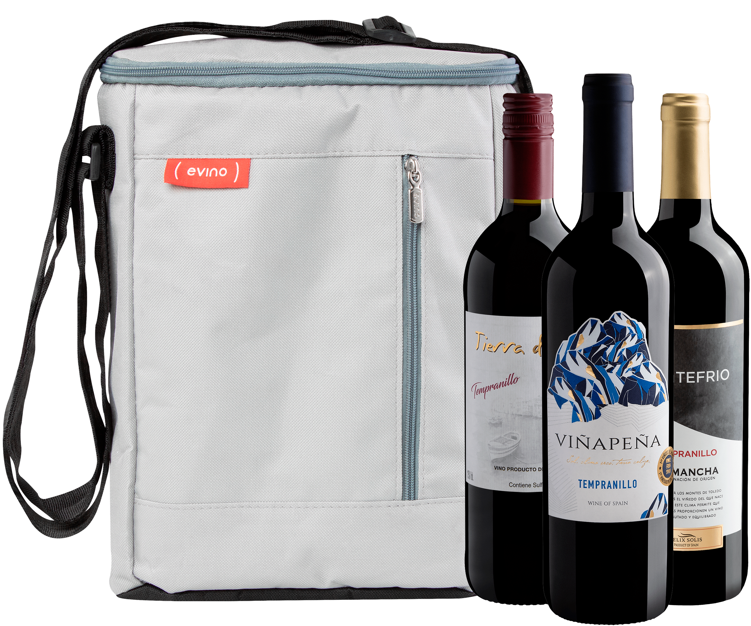 Kit 3 Tempranillos + Bolsa Térmica 