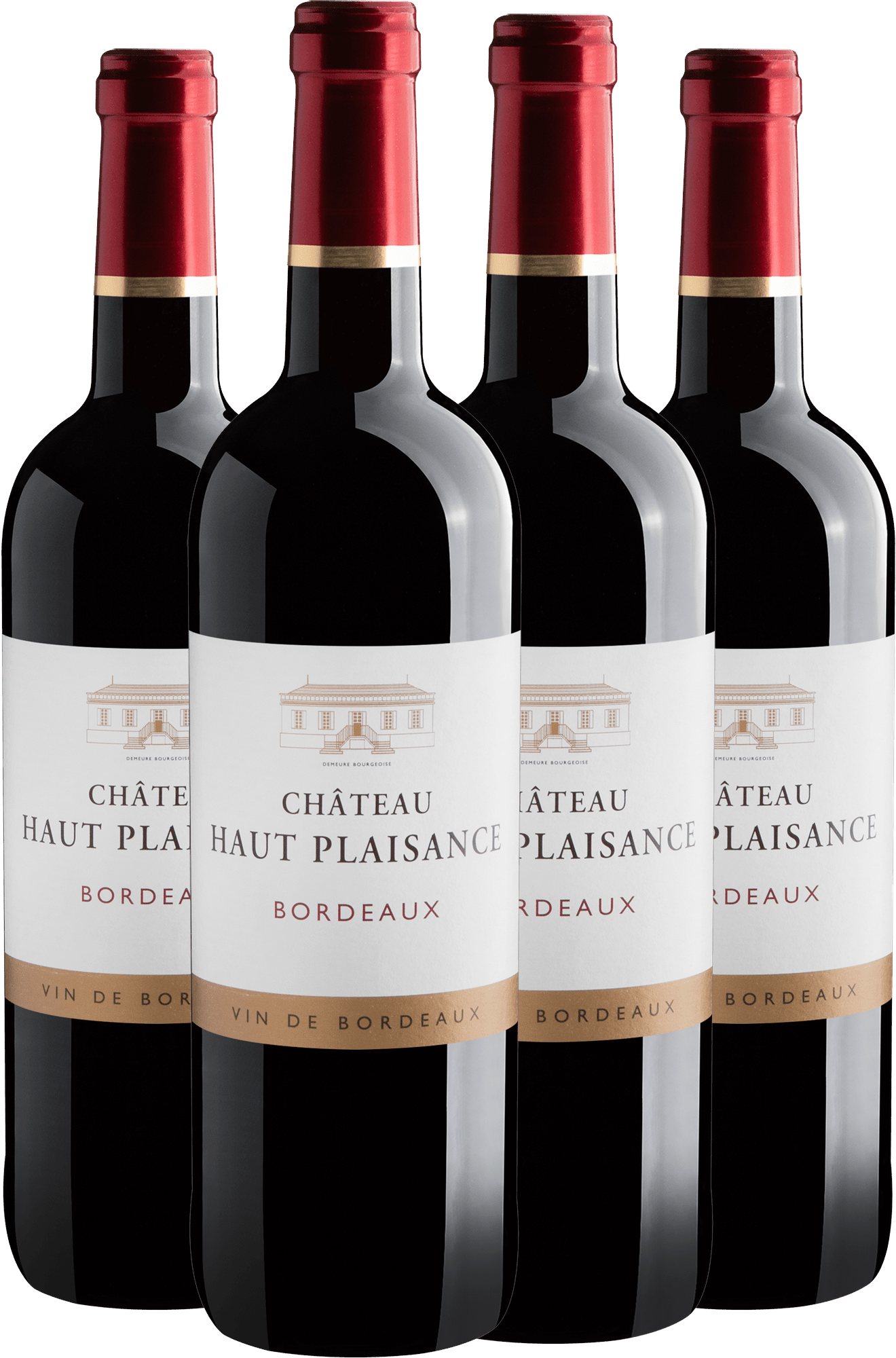 Kit 4 Château Haut Plaisance Bordeaux AOP
