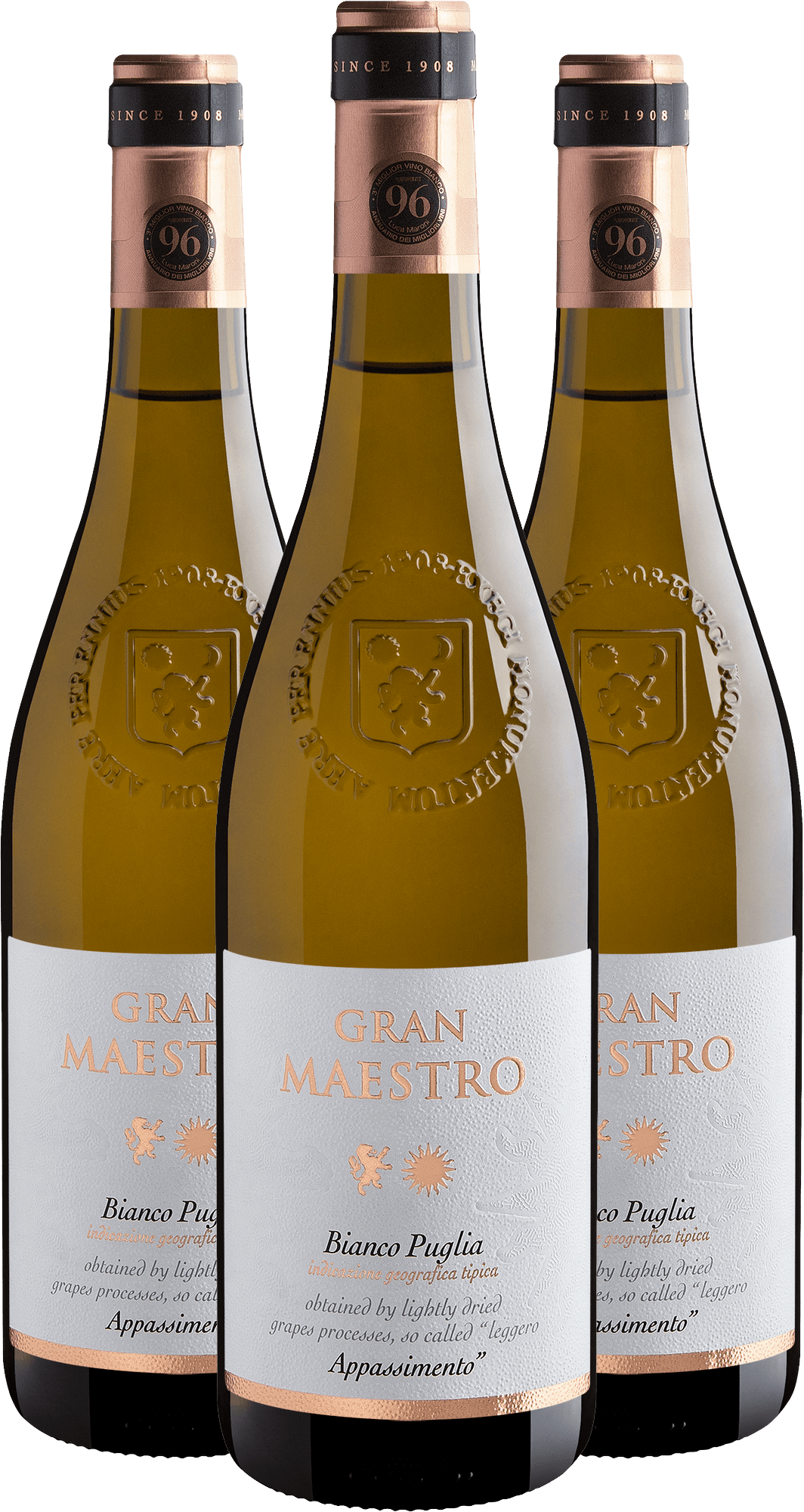 Kit 3 Gran Maestro Bianco Appassimento Puglia IGT 