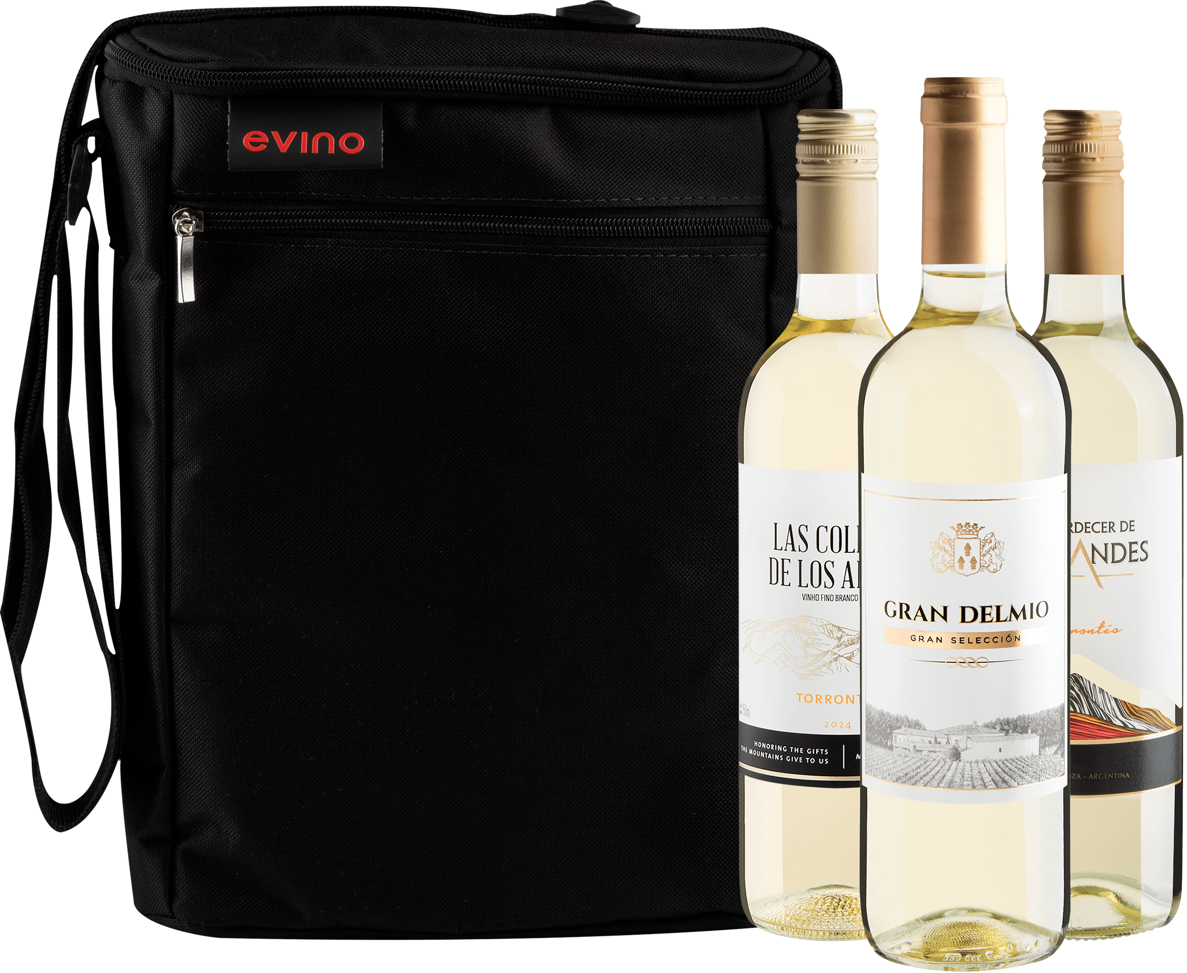 Kit 3 Vinhos Brancos + Bolsa Exclusiva