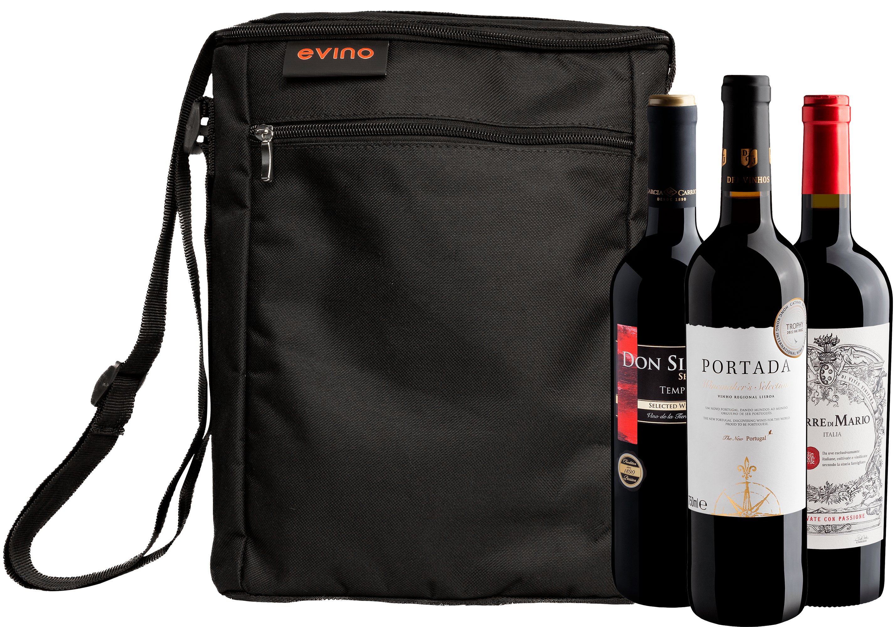 Kit 3 Vinhos Best Sellers + Bolsa Exclusiva