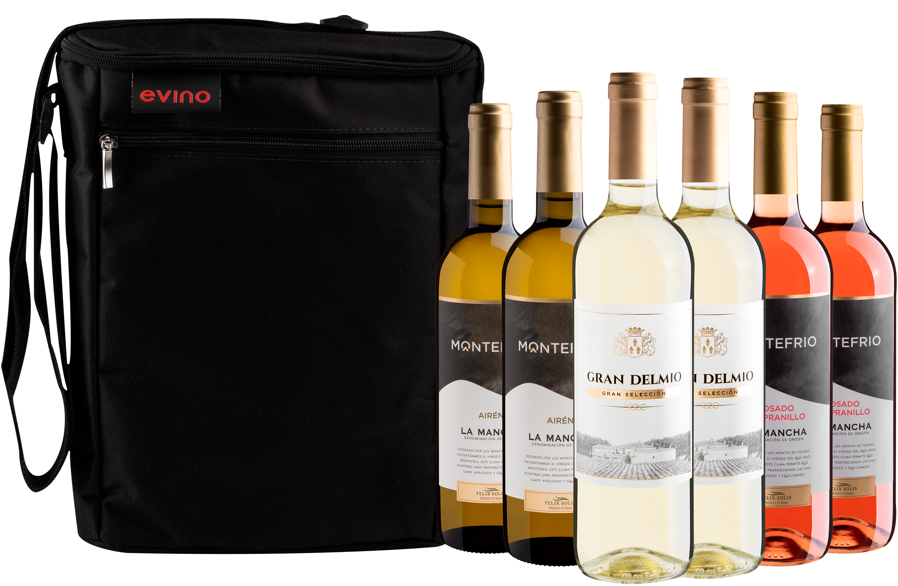 Kit 6 Vinhos Refrescantes Espanhóis + Bolsa Exclusiva