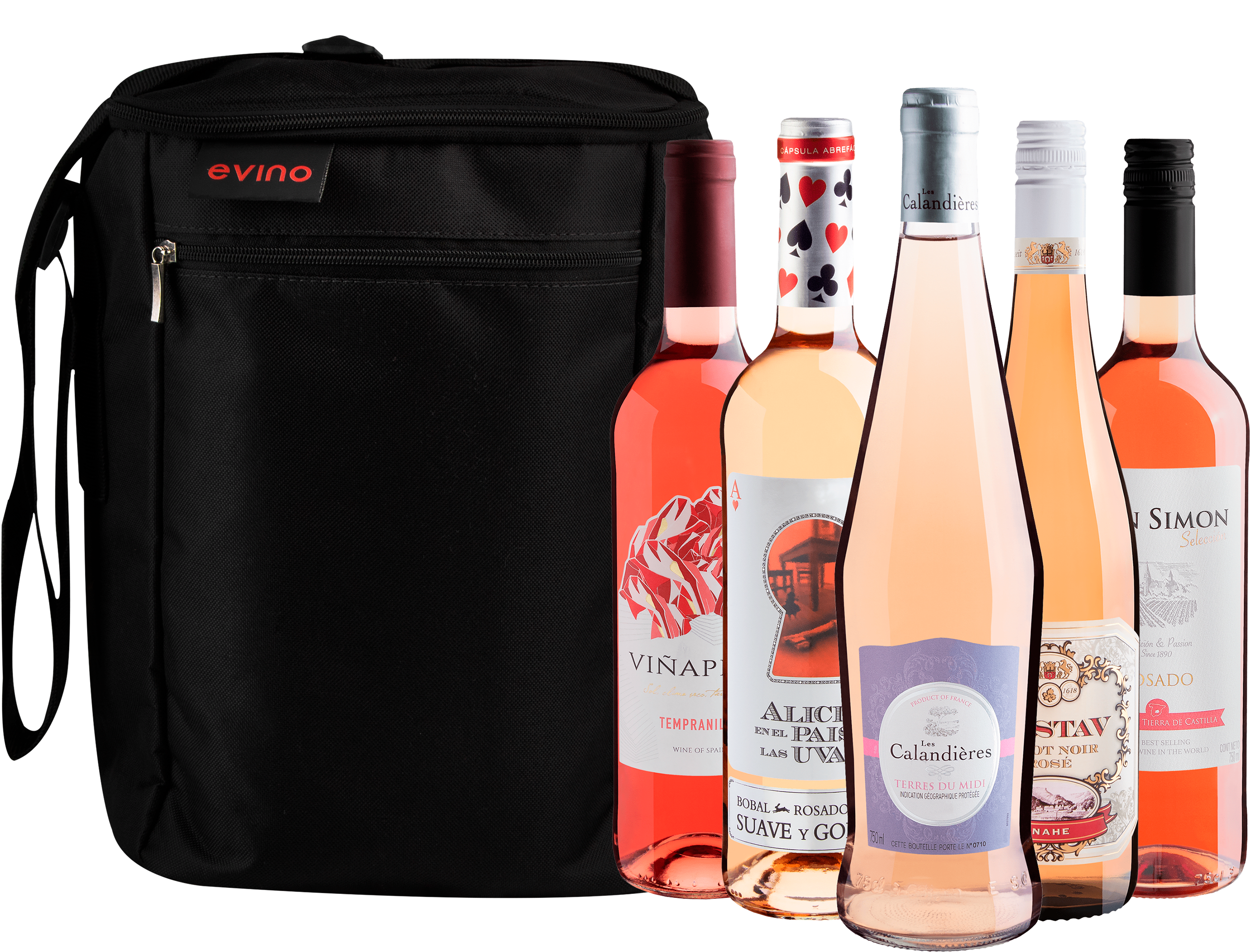 Kit 5 Rosés Best Sellers + Bolsa Exclusiva